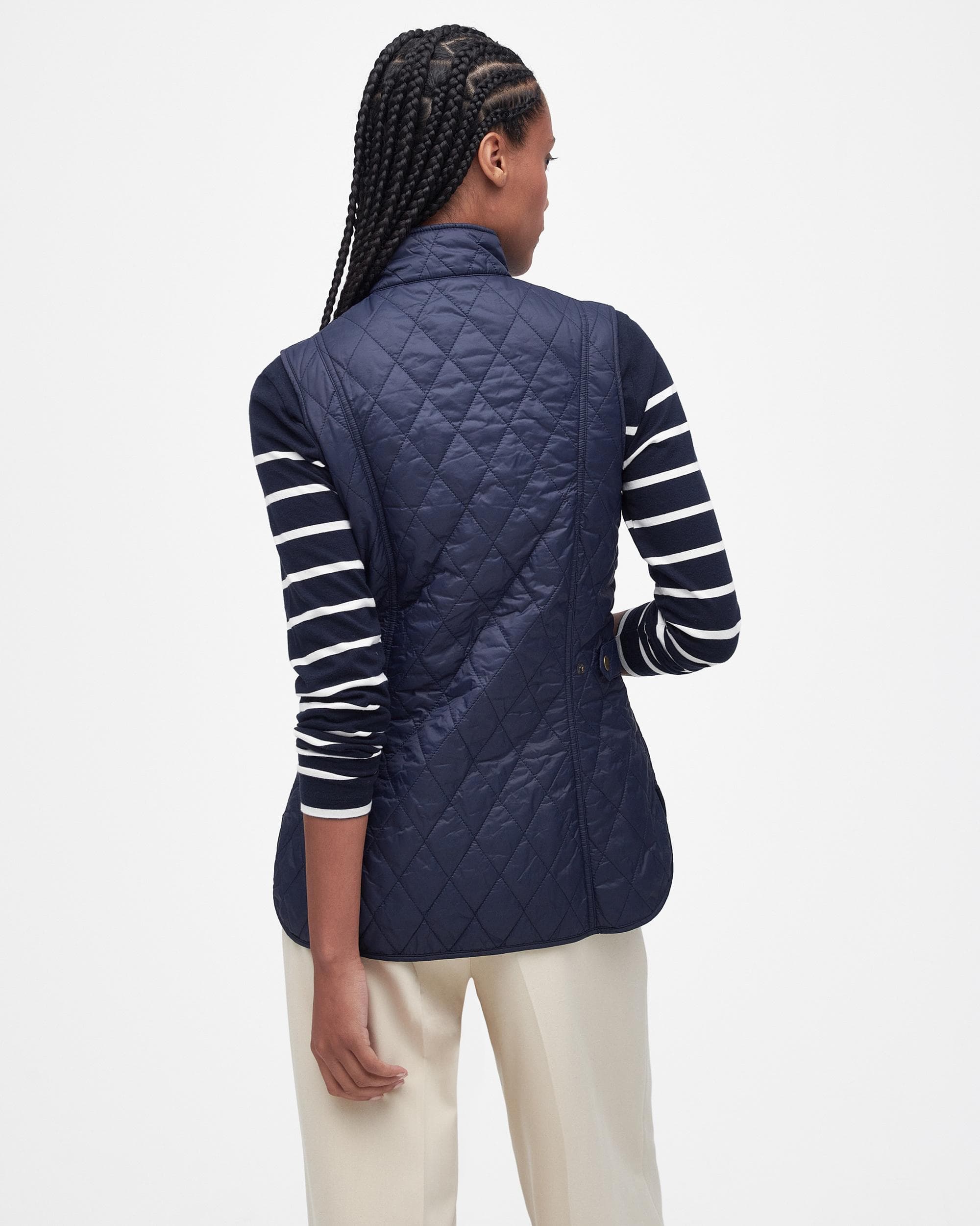 Barbour Otterburn Womens Gilet - Navy - Image 5