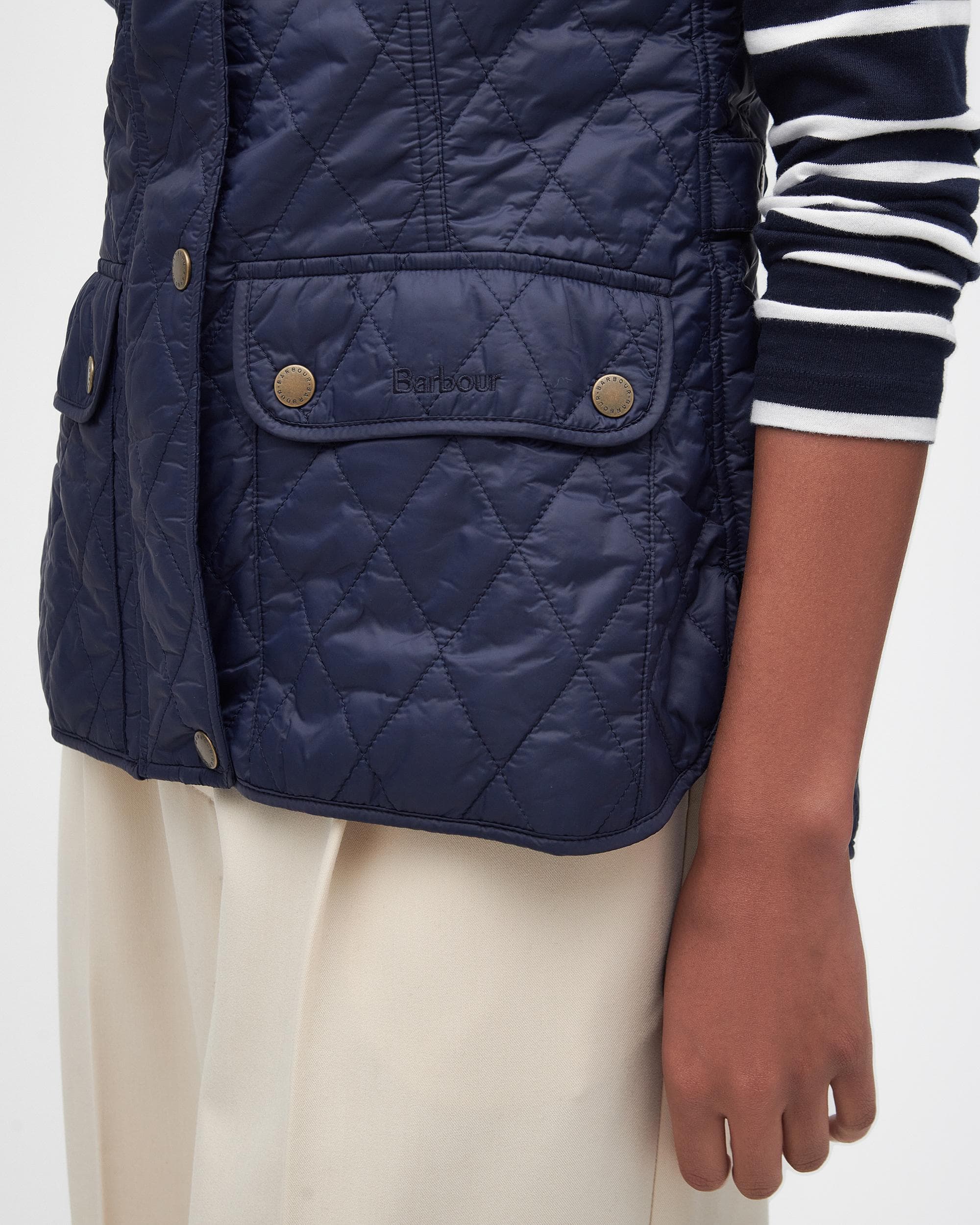 Barbour Otterburn Womens Gilet - Navy - Image 6
