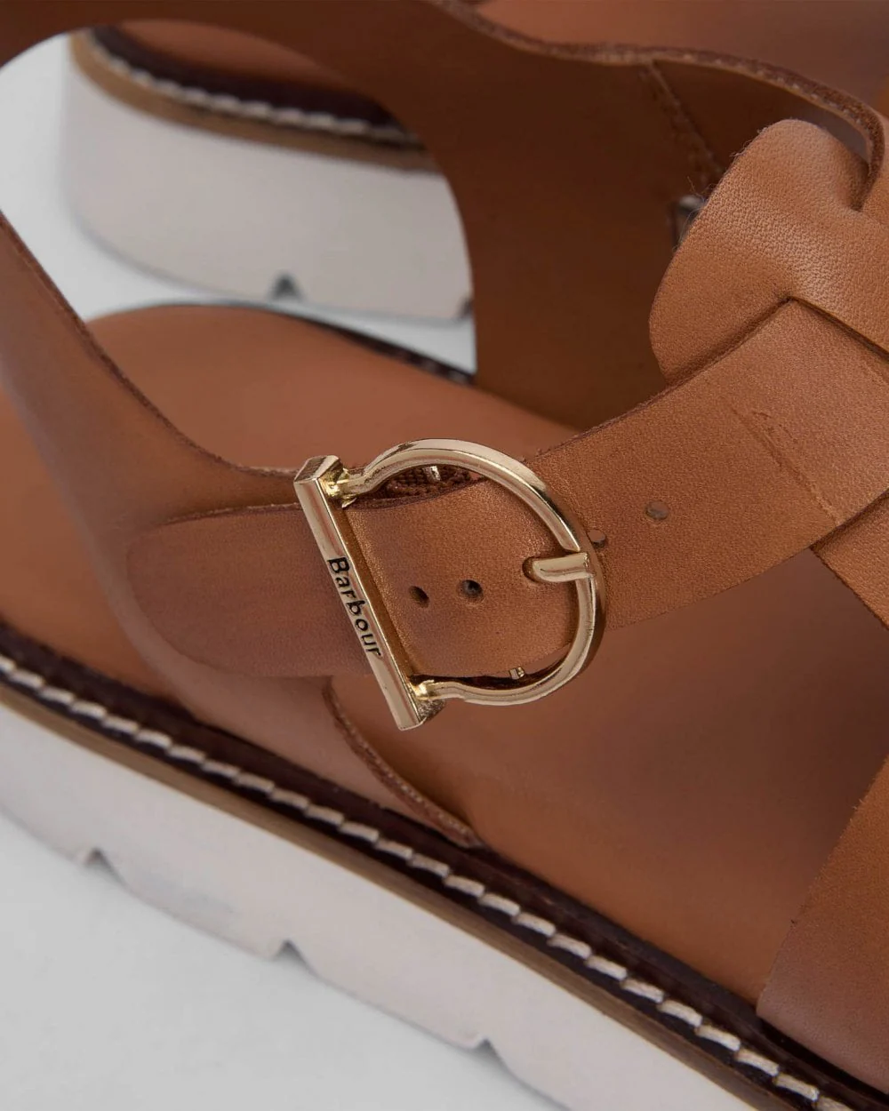 Barbour Otterburn Womens Sandals - Tan - Image 5