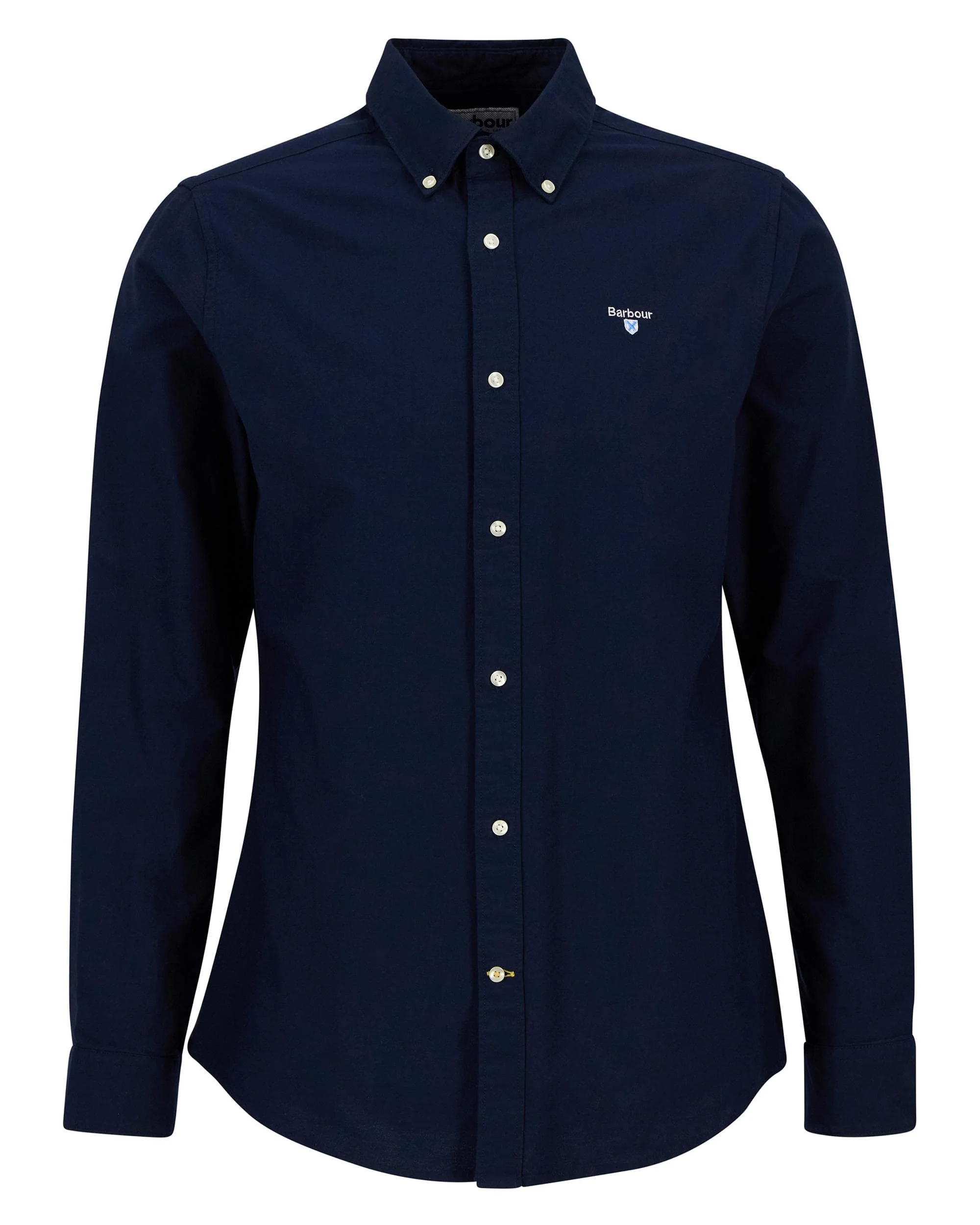 Barbour Oxtown Long Sleeve Mens Tailored Shirt - Navy - Image 7