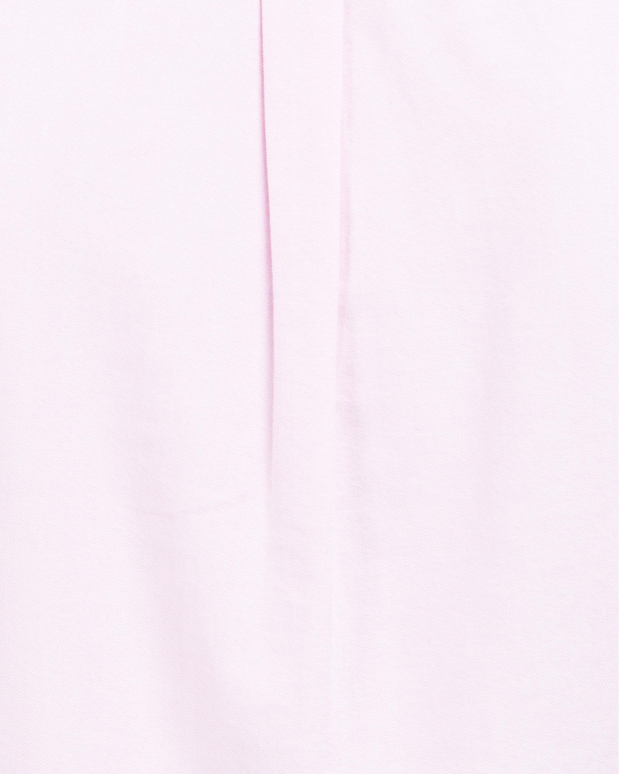 Barbour Oxtown Long Sleeve Mens Tailored Shirt - Pink - Image 6