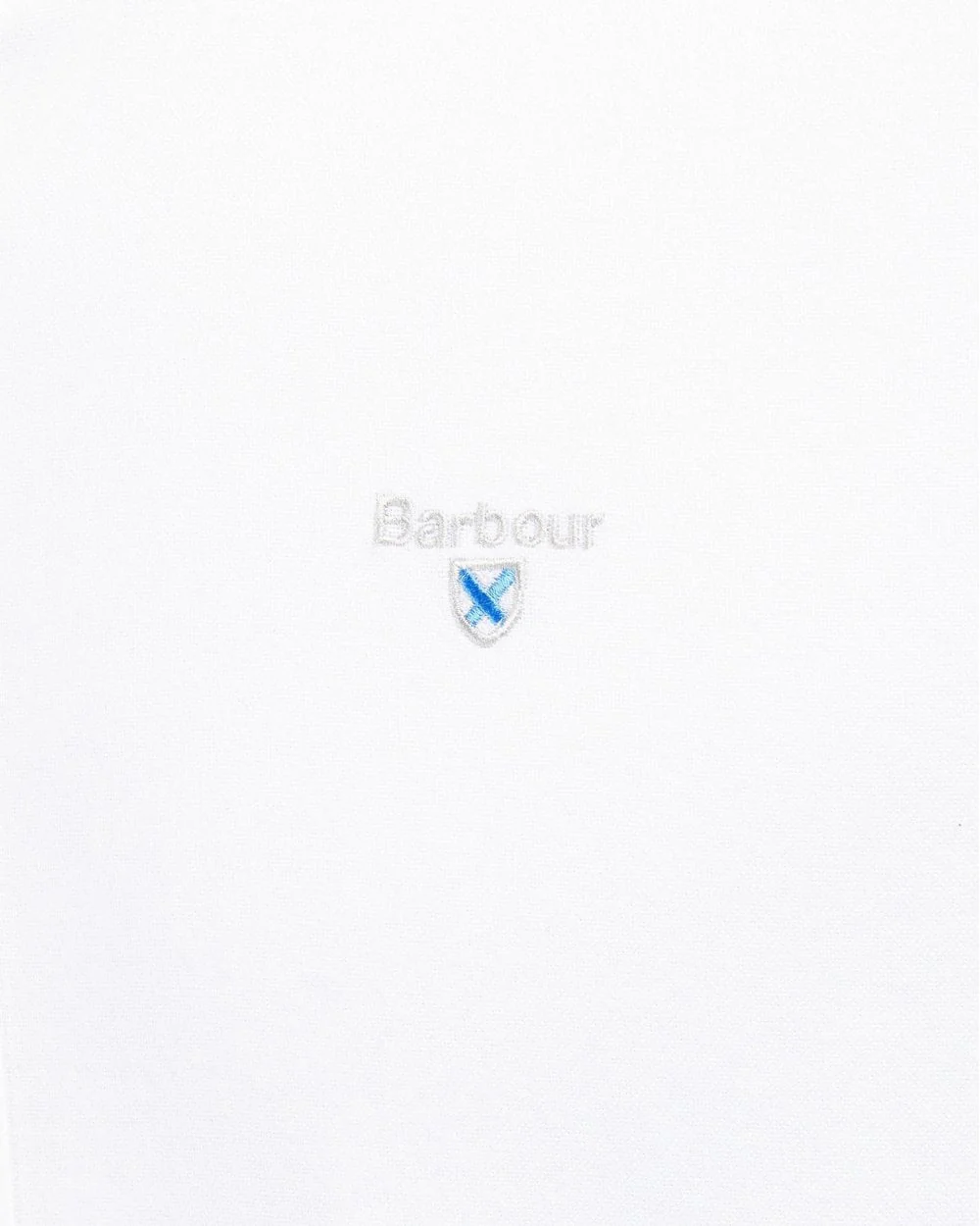 Barbour Oxtown Long Sleeve Mens Tailored Shirt - White - Image 5