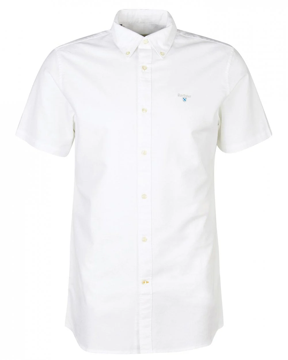 Barbour Oxtown Mens Tailored Shirt - White - Image 8