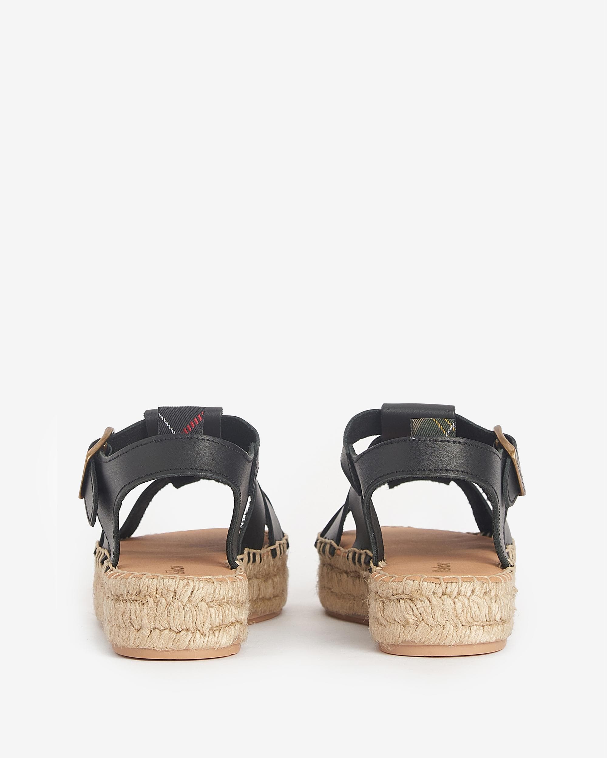 Barbour Paloma Womens Platform Espadrille - Black - Image 4