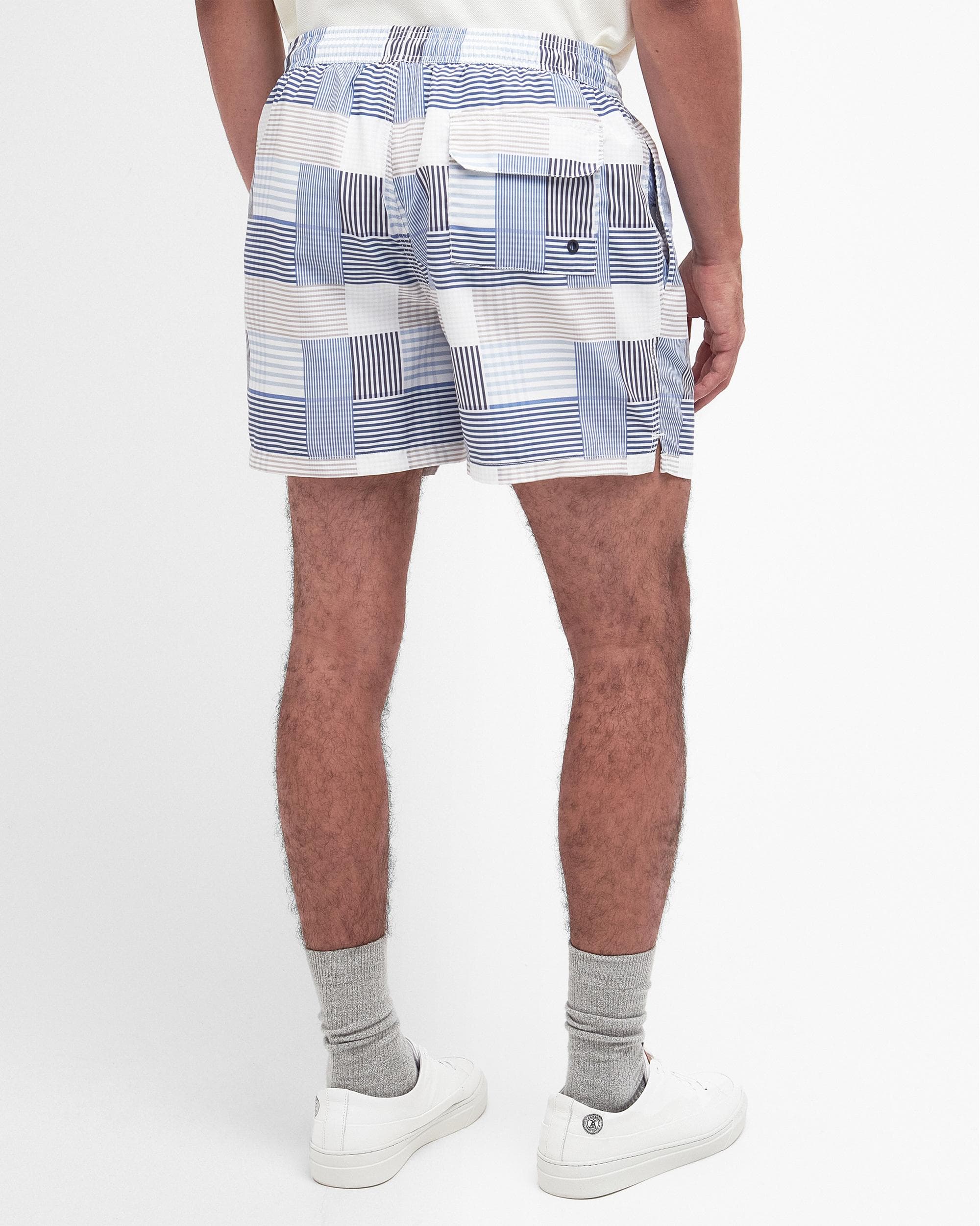 Barbour Patch Mens Swim Shorts - Image 5