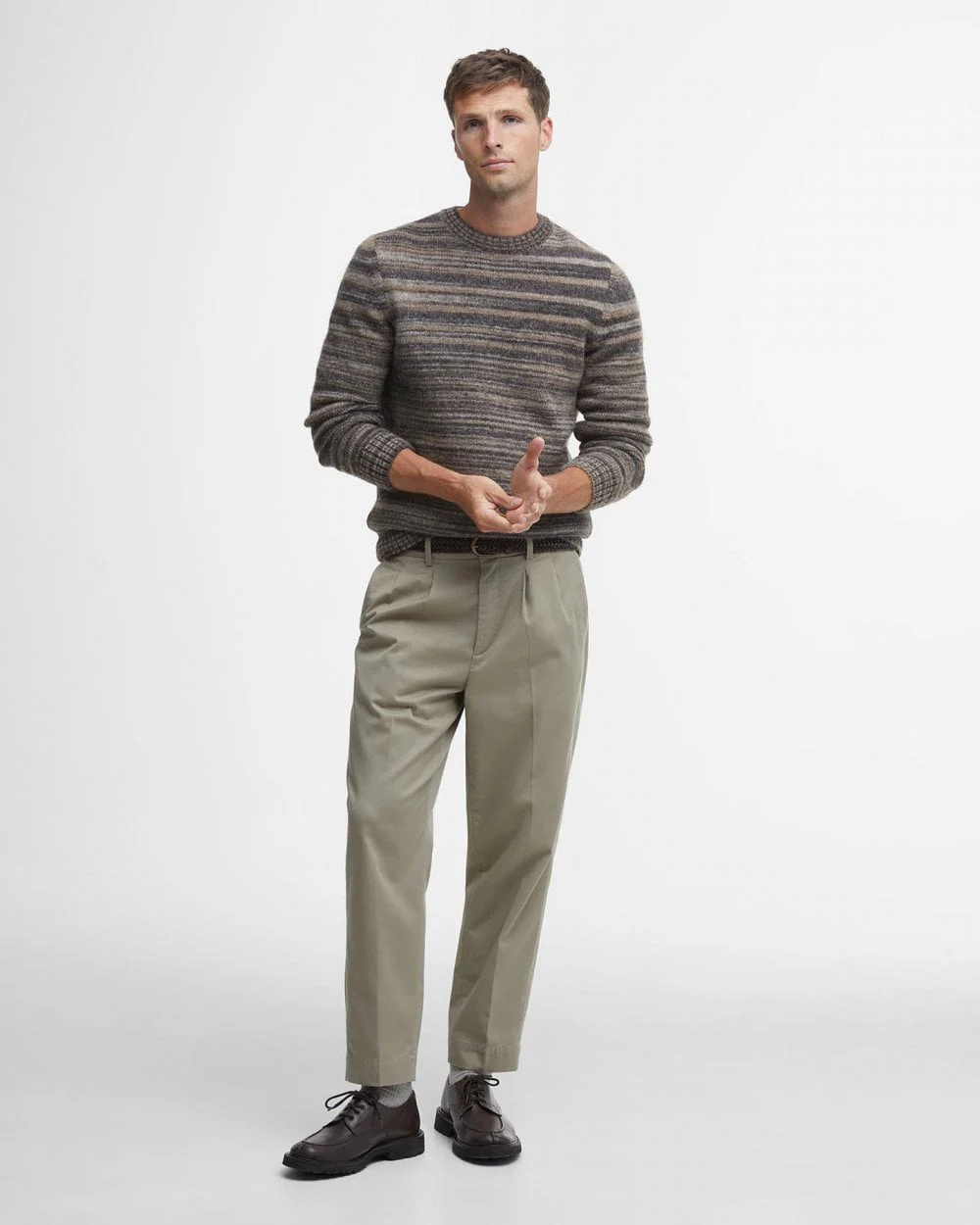 Barbour Pateley Mens Crew Neck Sweater - Image 2