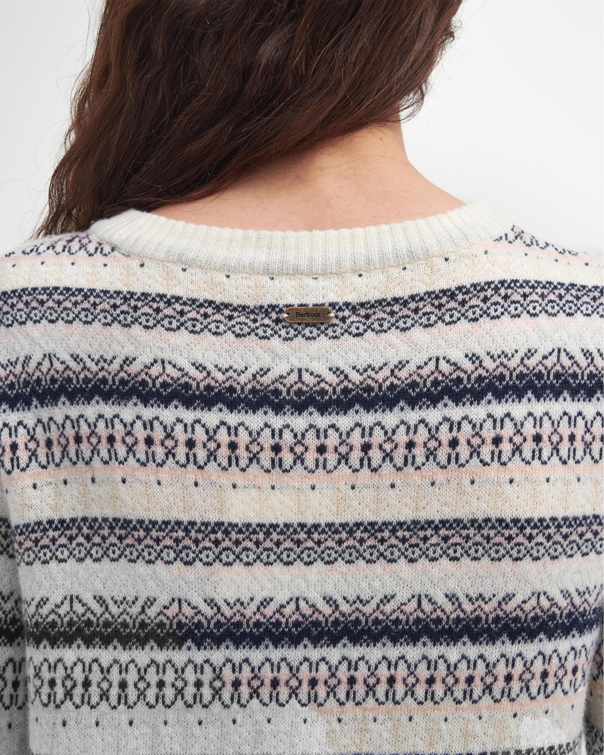 Barbour Peak Womens Fairisle Jumper - Image 5
