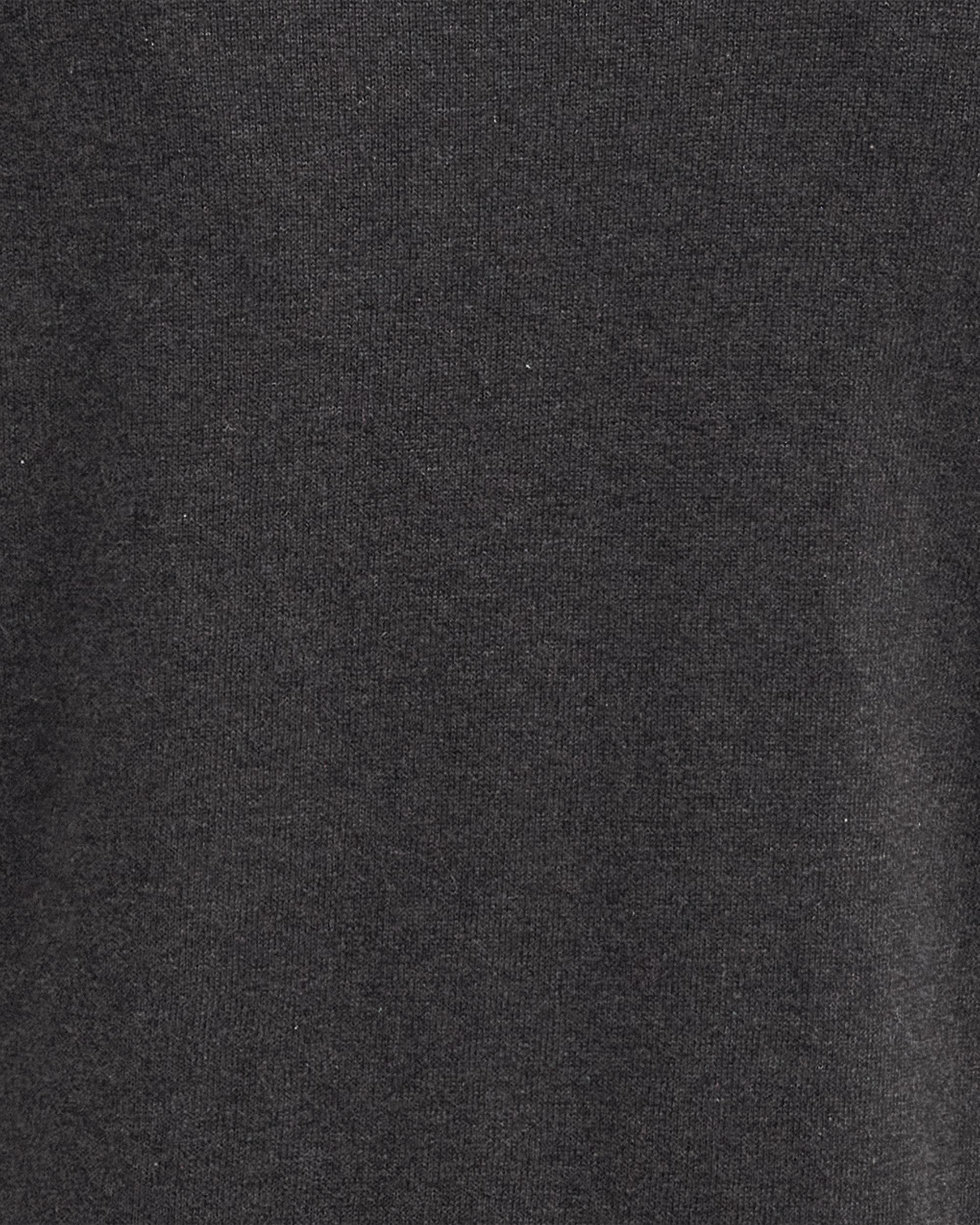 Barbour Pima Cotton Mens Crew Sweatshirt - Charcoal - Image 6