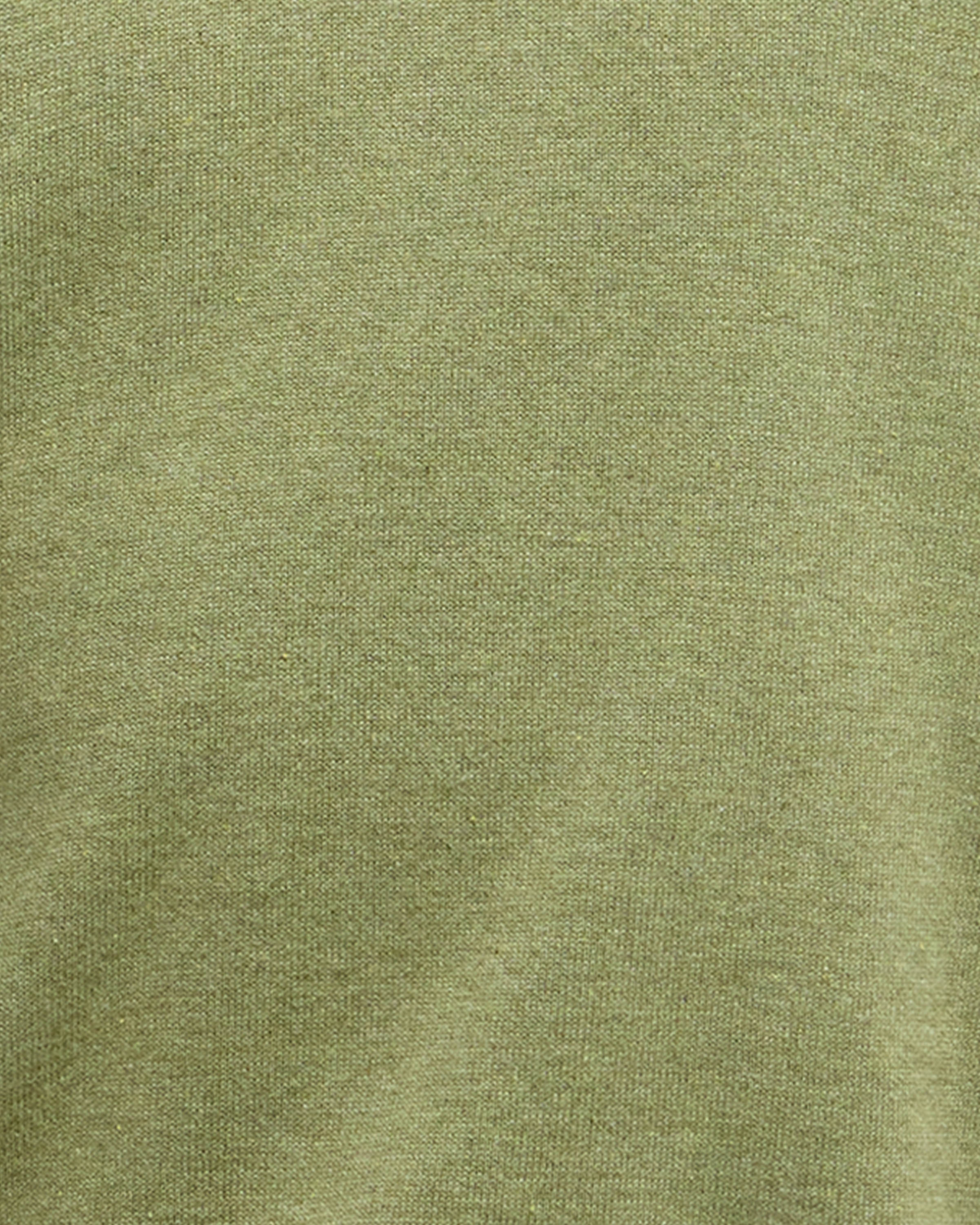 Barbour Pima Cotton Mens Crew Sweatshirt - Laurel Green - Image 4