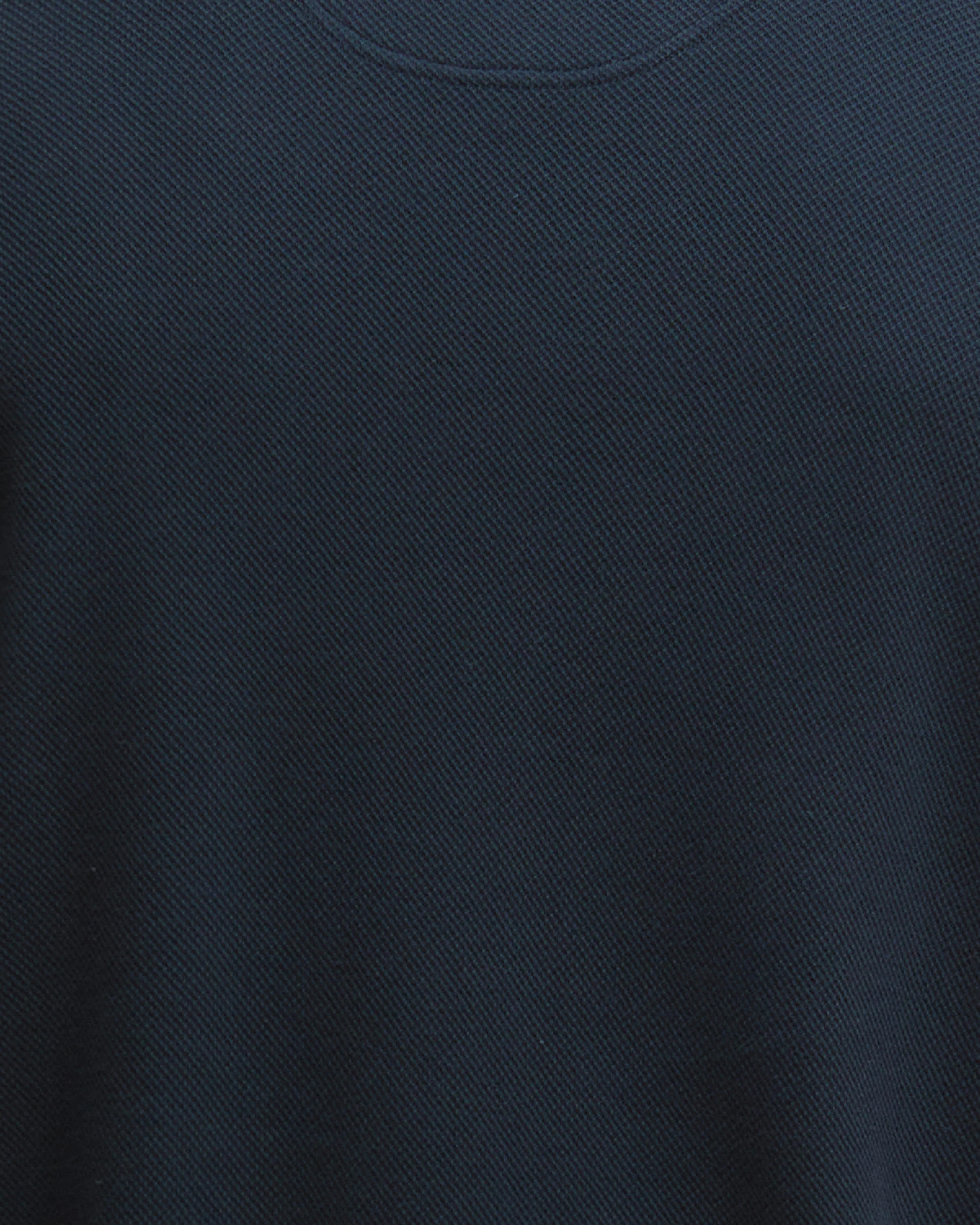 Barbour Pique Interlock Mens Half Zip Sweatshirt - Navy - Image 5