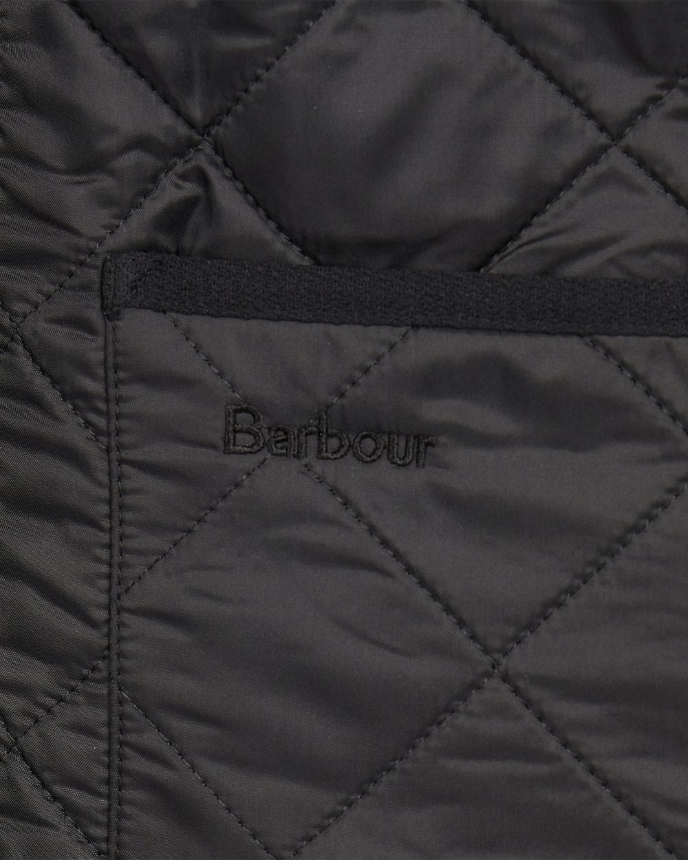 Barbour Polarquilt Mens Waistcoat/Zip-In Liner - Black - Image 6