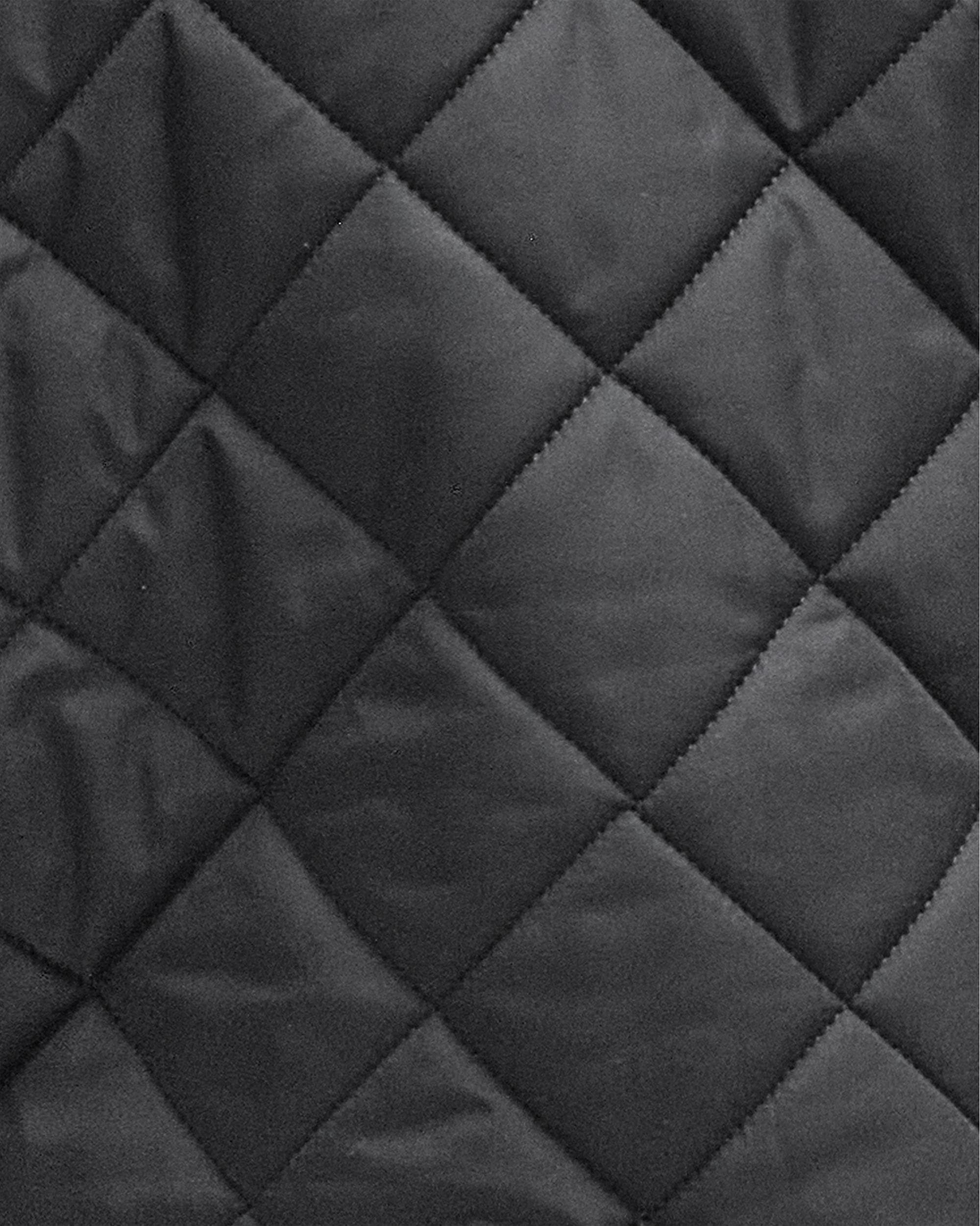 Barbour Powell Mens Quilted Jacket - Black - Image 9