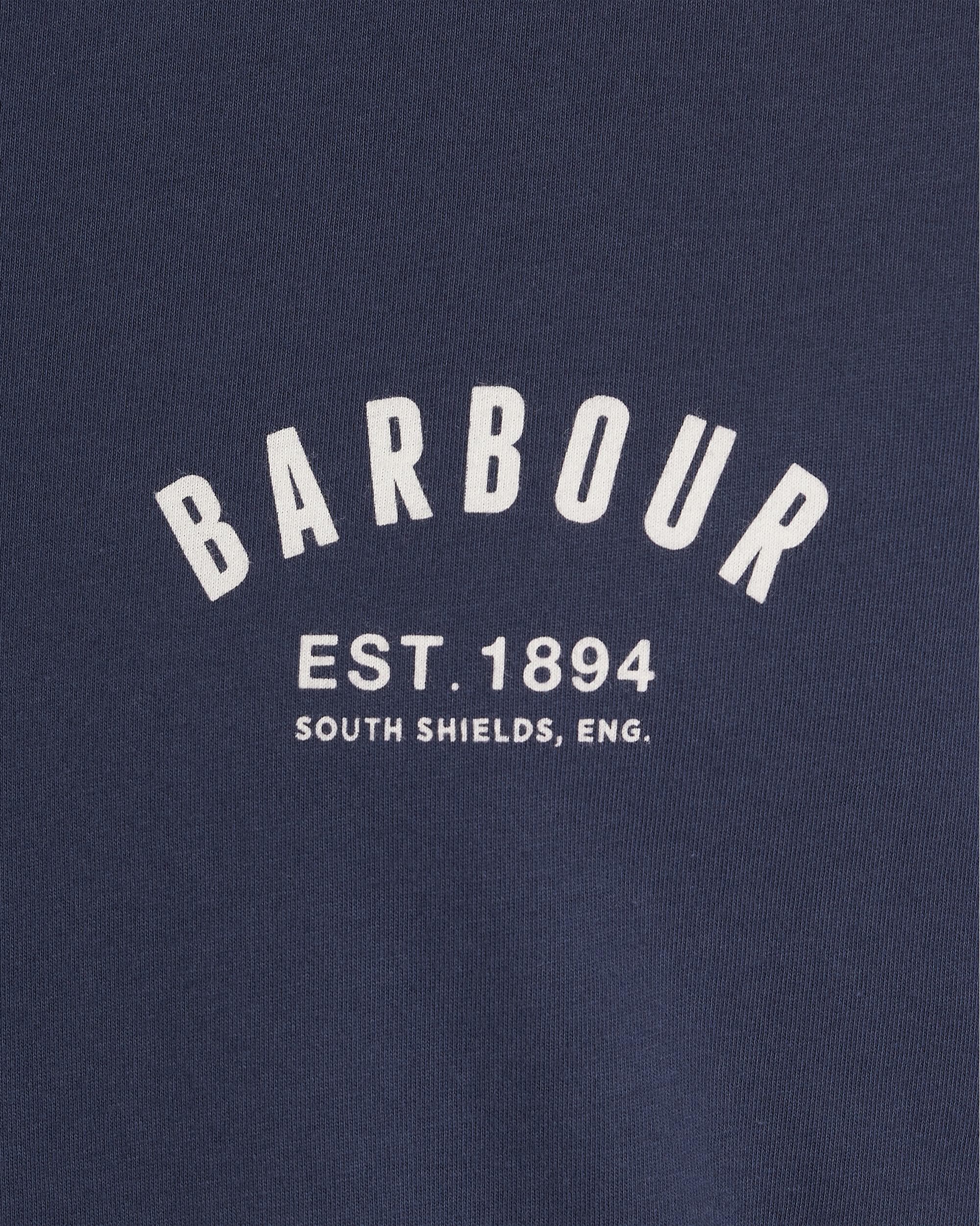 Barbour Preppy Mens T-Shirt - New Navy - Image 5