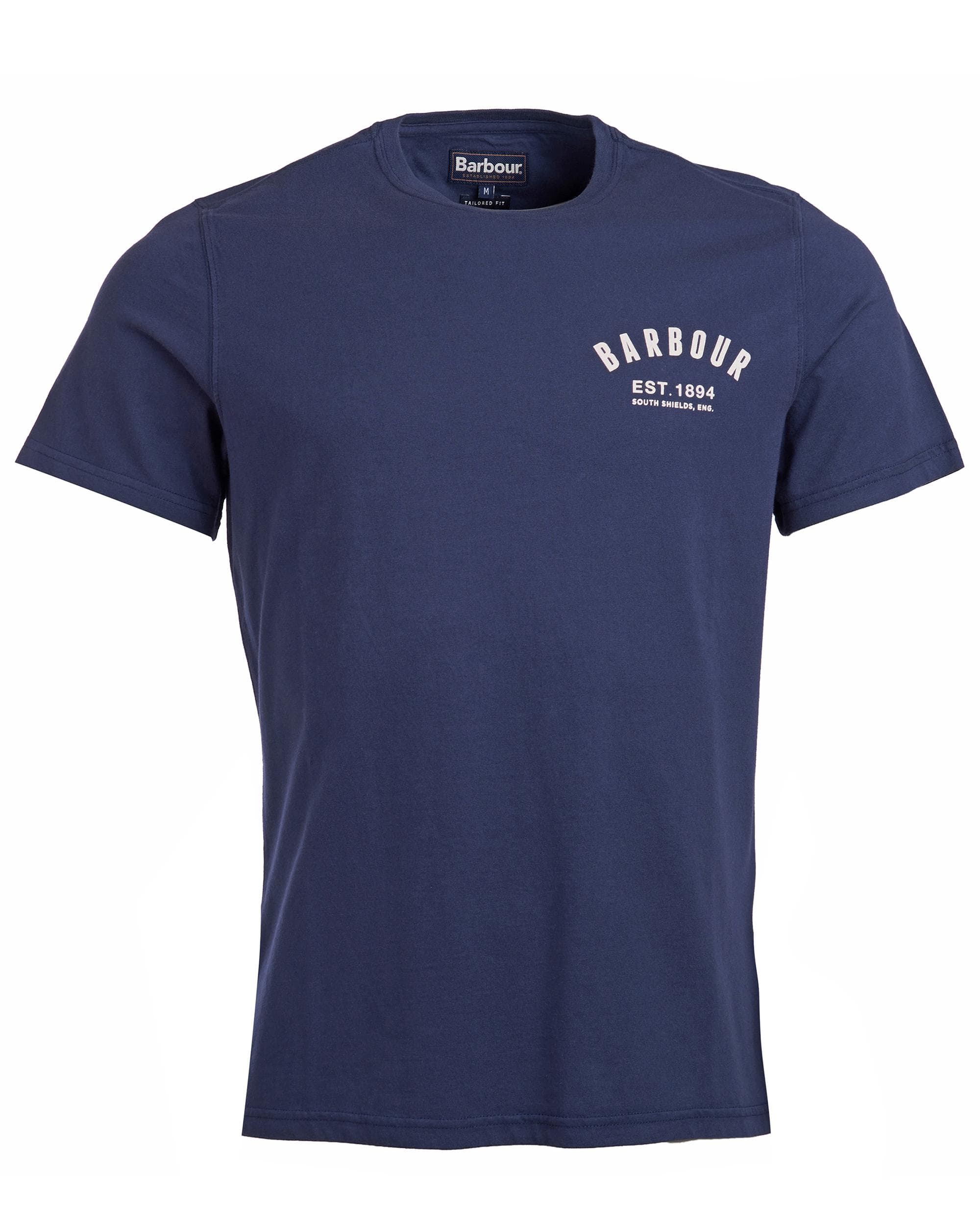 Barbour Preppy Mens T-Shirt - New Navy - Image 6