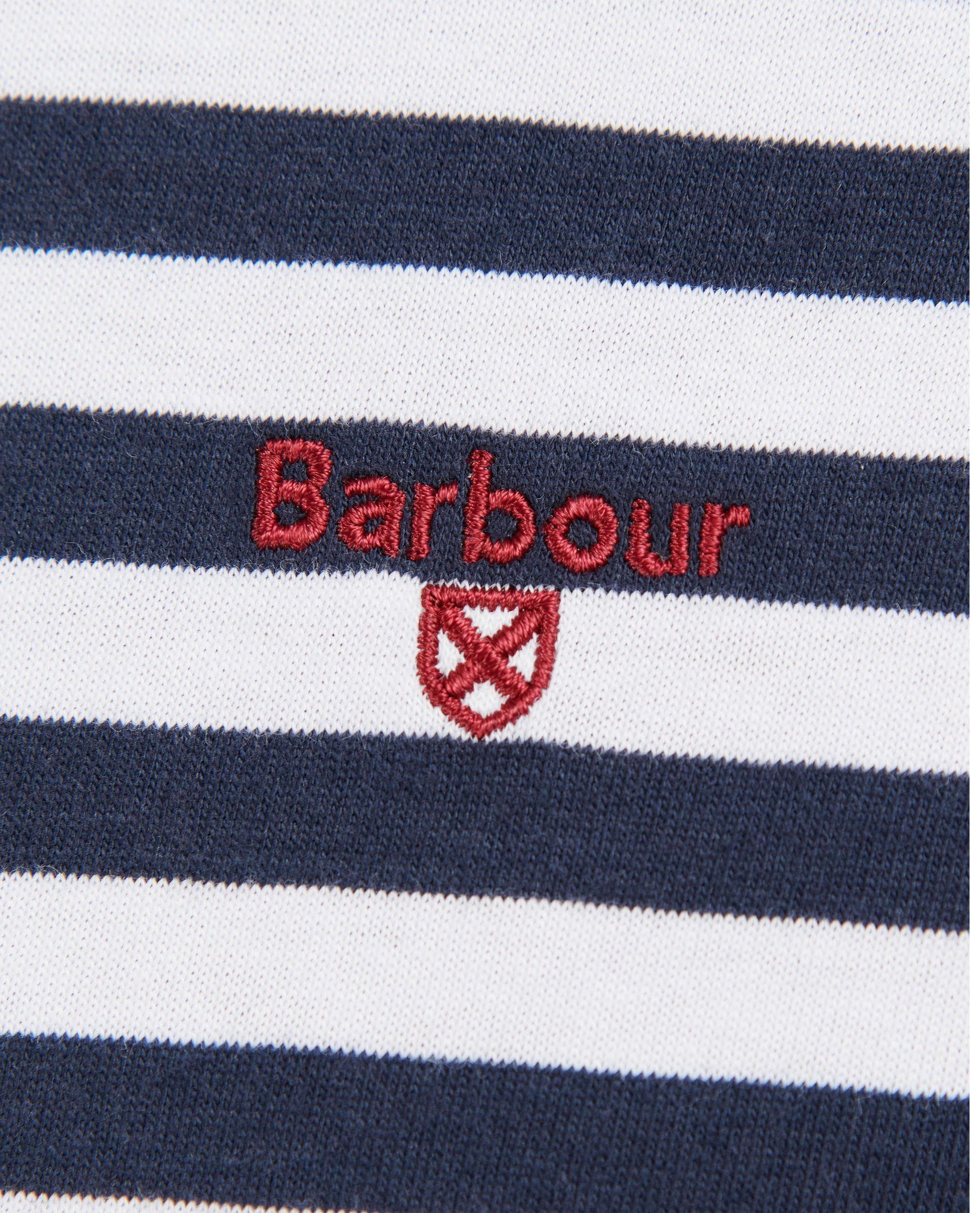 Barbour Quay Stripe Mens T-Shirt - Image 5