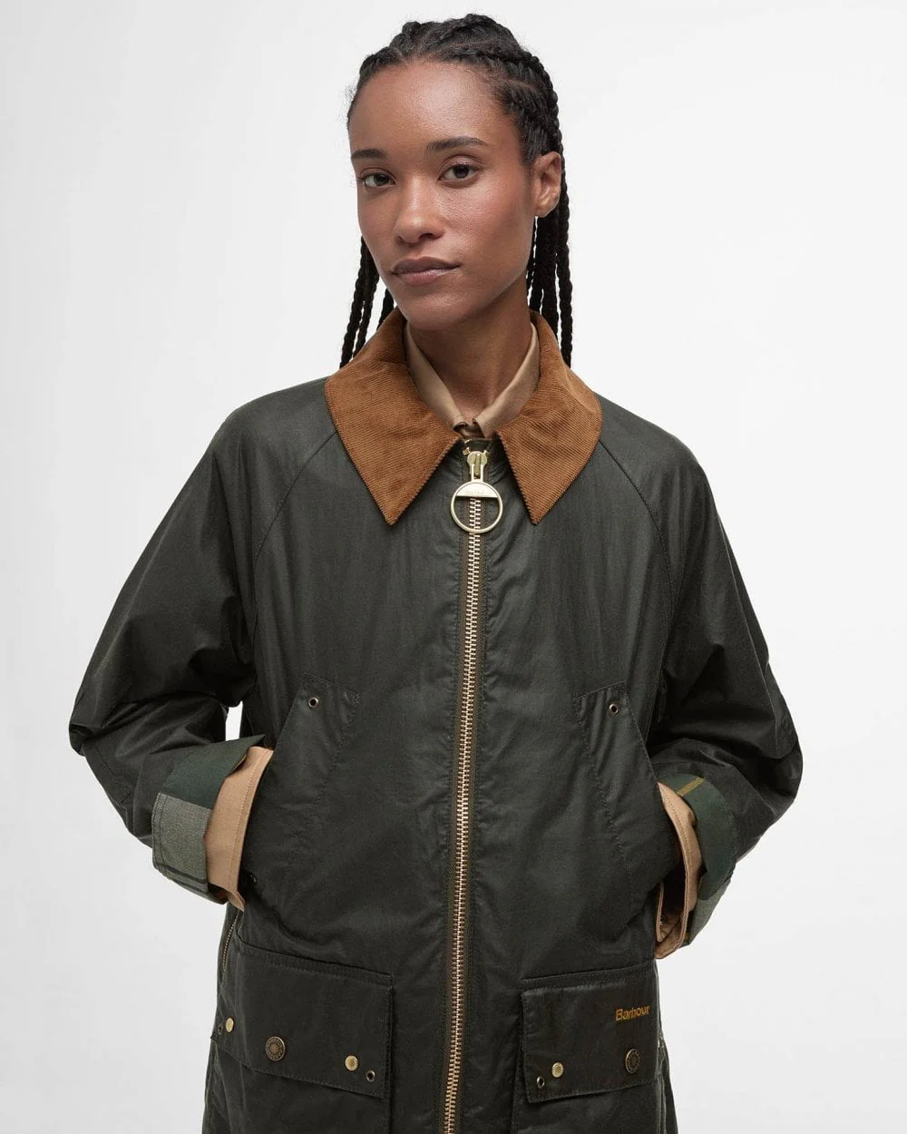 Barbour Raelynn Womens Wax Jacket - Image 3