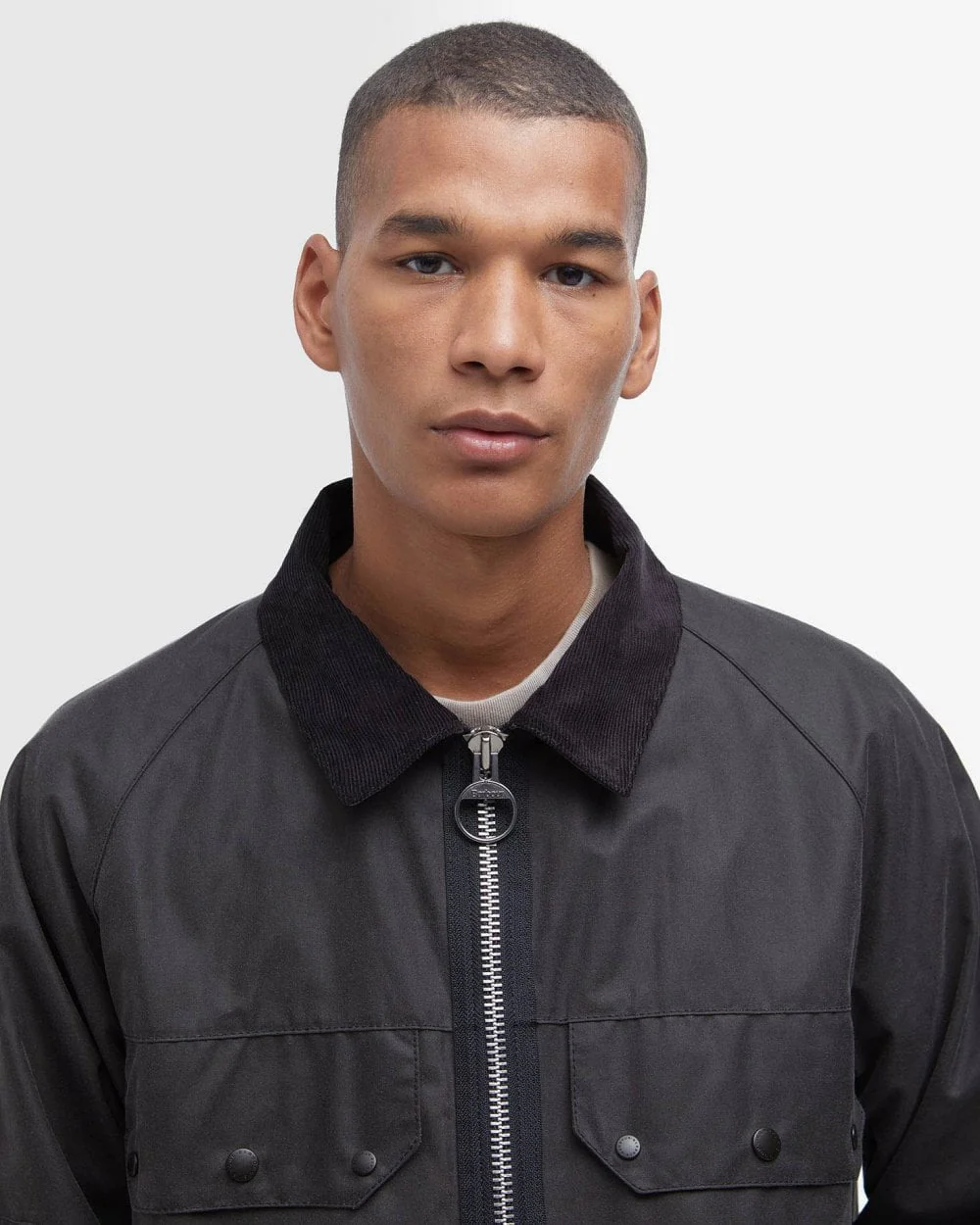 Barbour Re-Engineered Short Bedale Mens Wax Jacket - Image 4