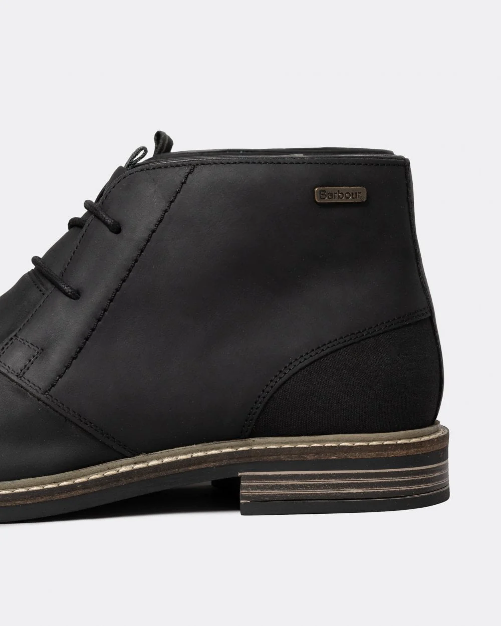 Barbour Readhead Mens Chukka Boot - Black - Image 3