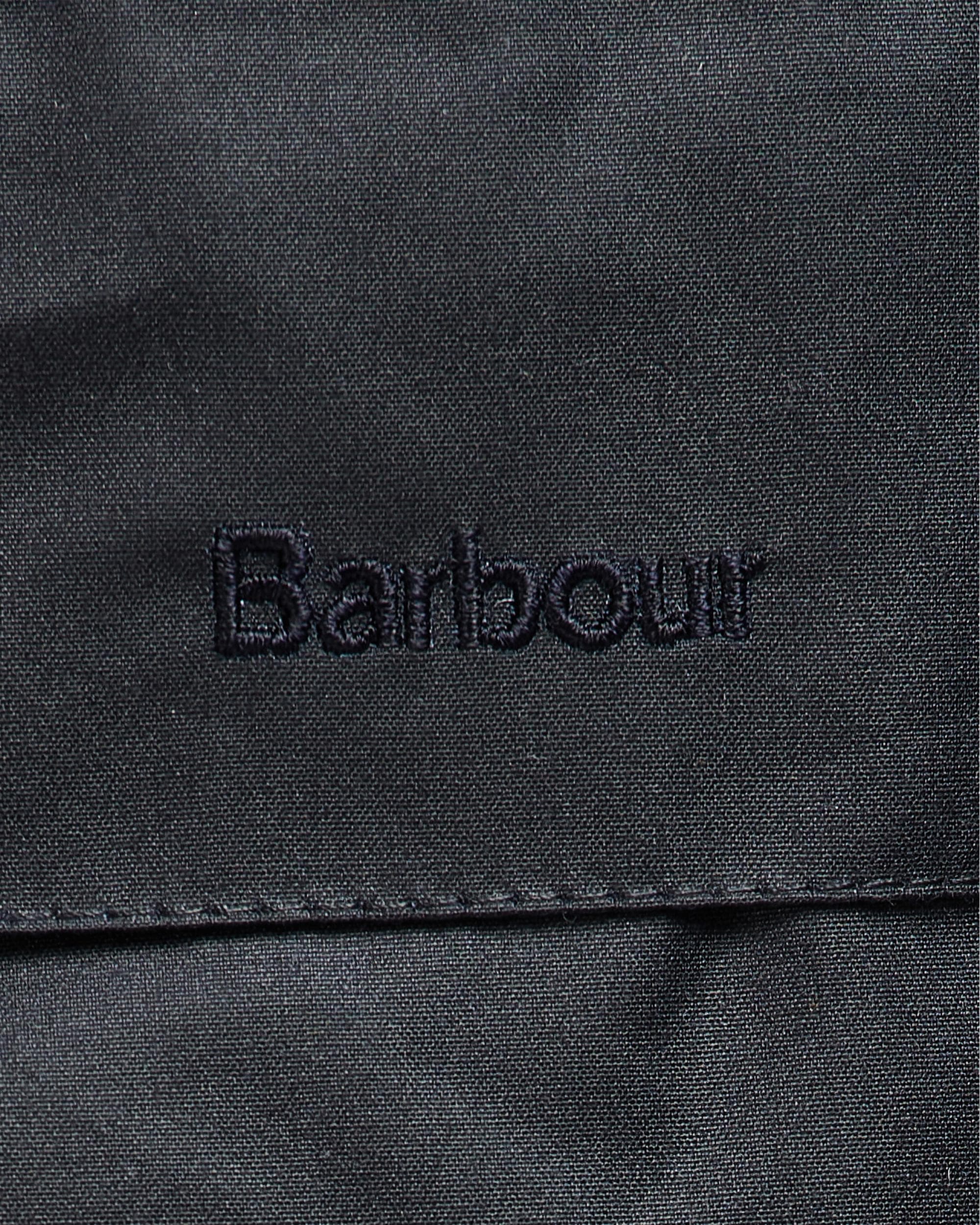 Barbour Reelin Mens Wax Jacket - Navy - Image 7