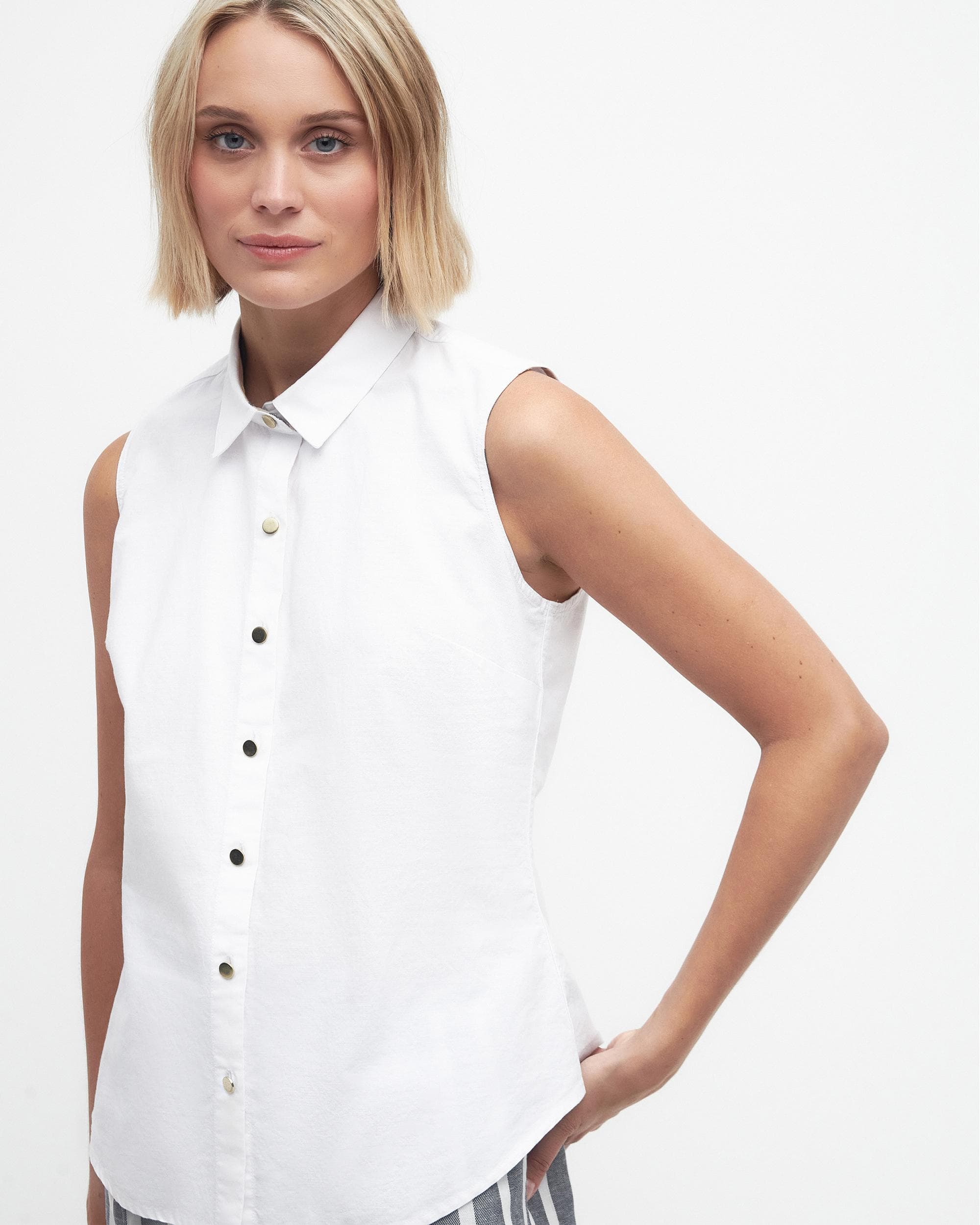 Barbour Rei Womens Sleeveless Shirt - Image 2