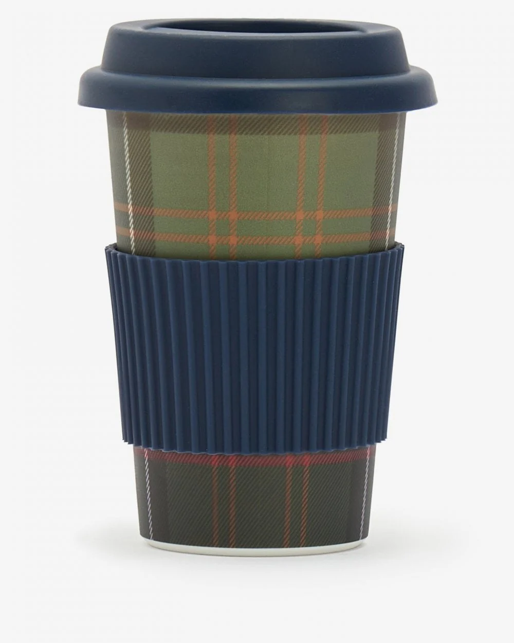 Barbour Reusable Tartan Travel Mug - Image 3