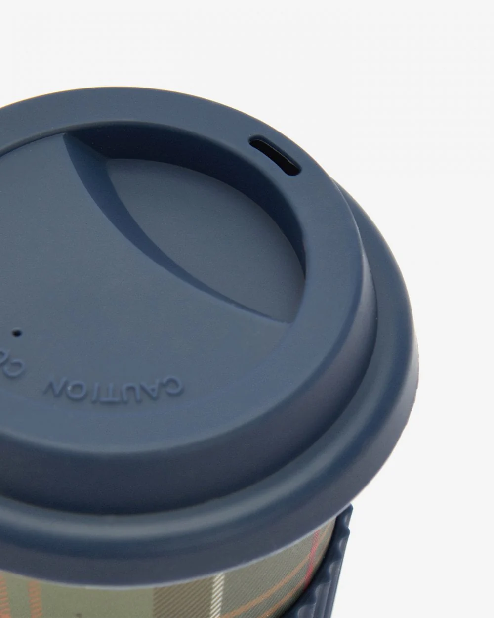Barbour Reusable Tartan Travel Mug - Image 5