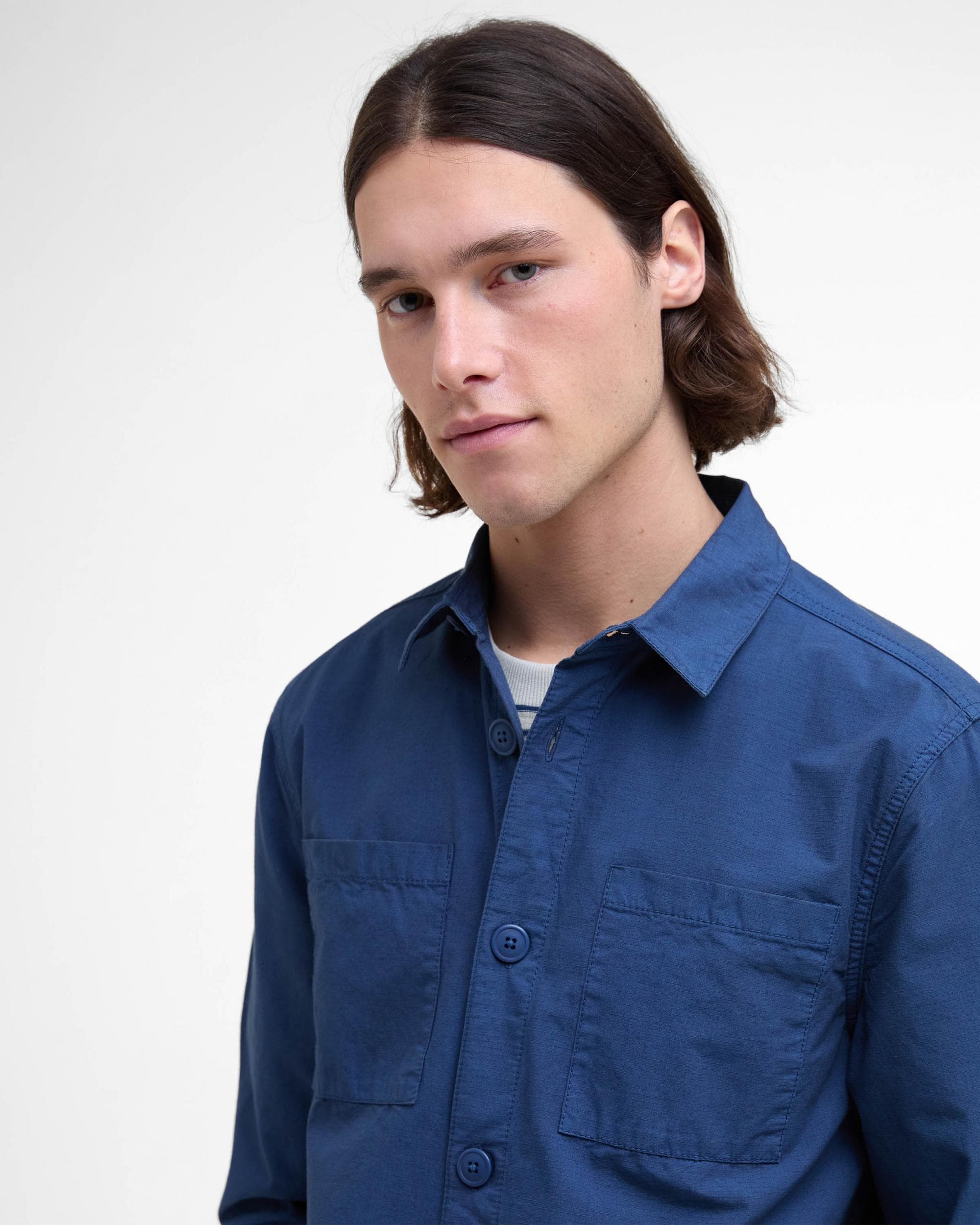 Barbour Rickfell Mens Ripstop Overshirt - Image 3