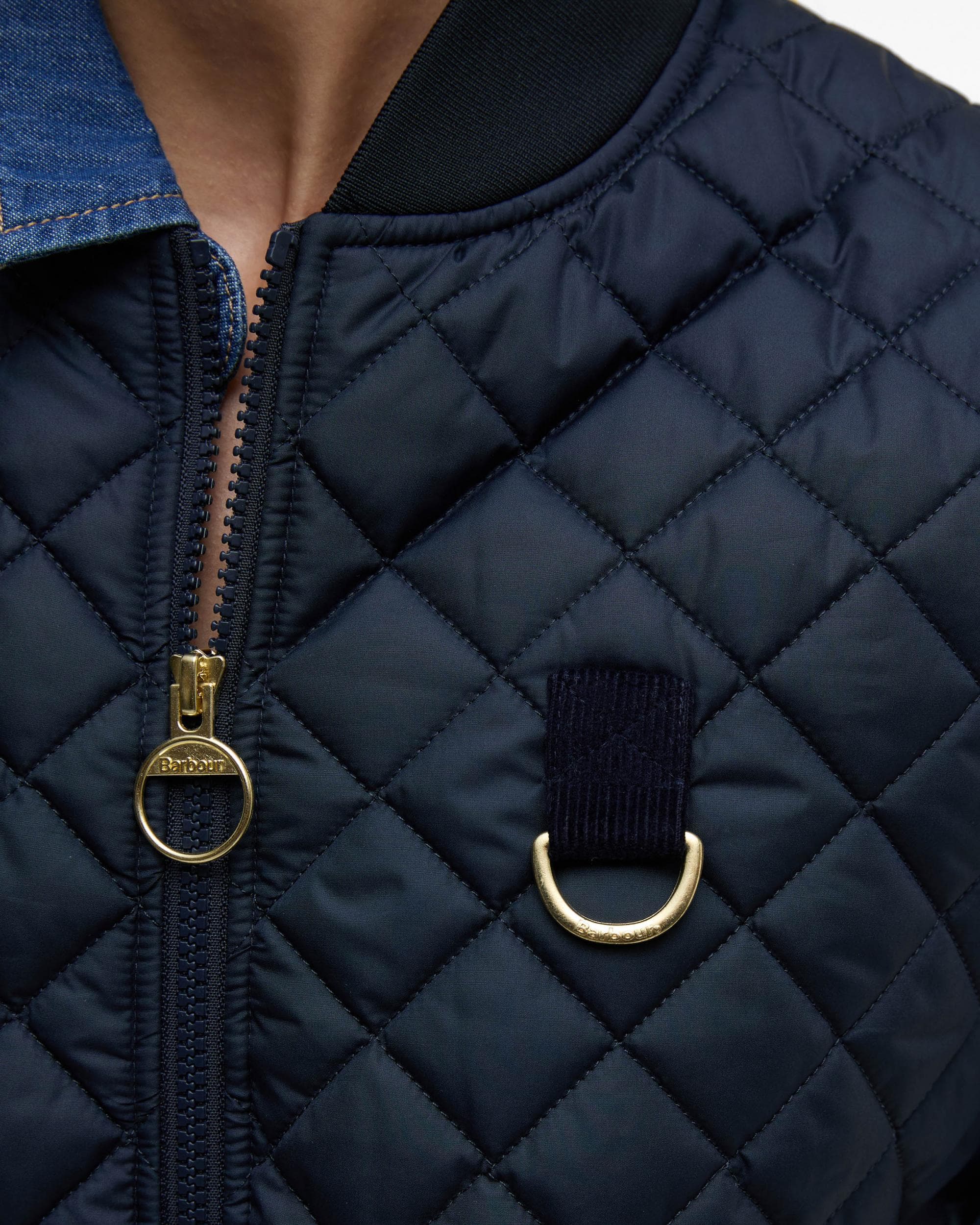 Barbour Rosalie Womens Gilet - Dark Navy - Image 3