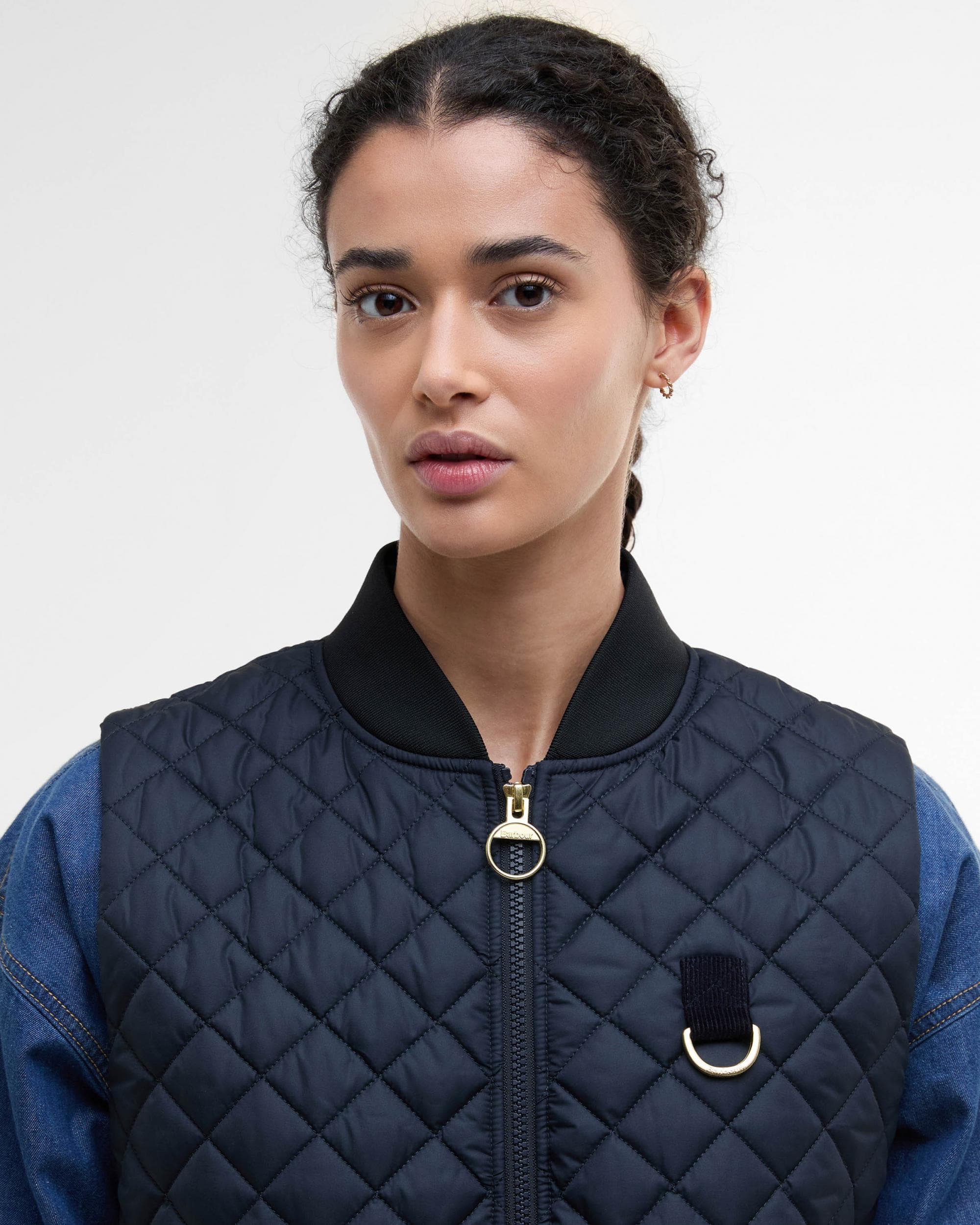 Barbour Rosalie Womens Gilet - Dark Navy - Image 4