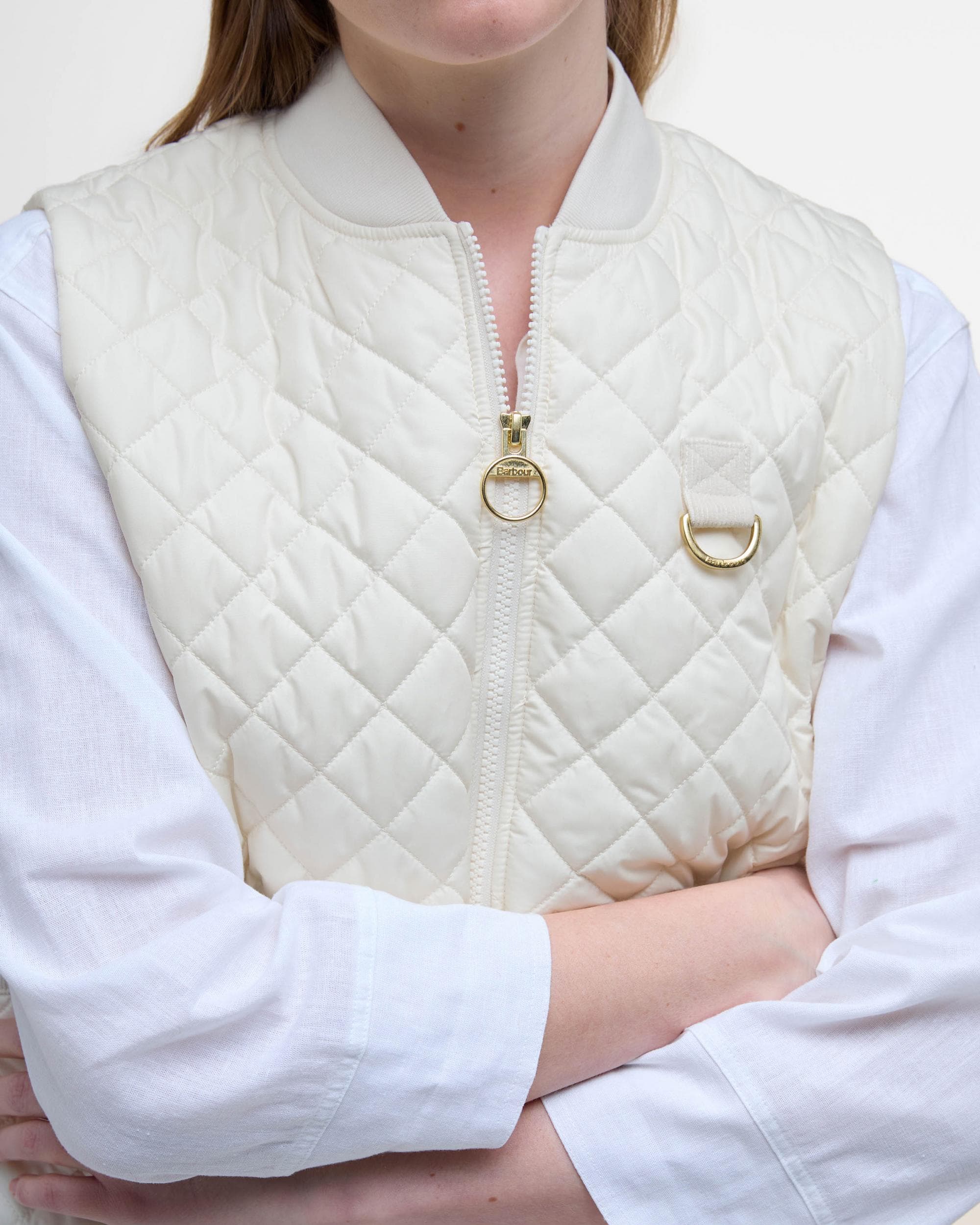Barbour Rosalie Womens Gilet - Neutral - Image 2