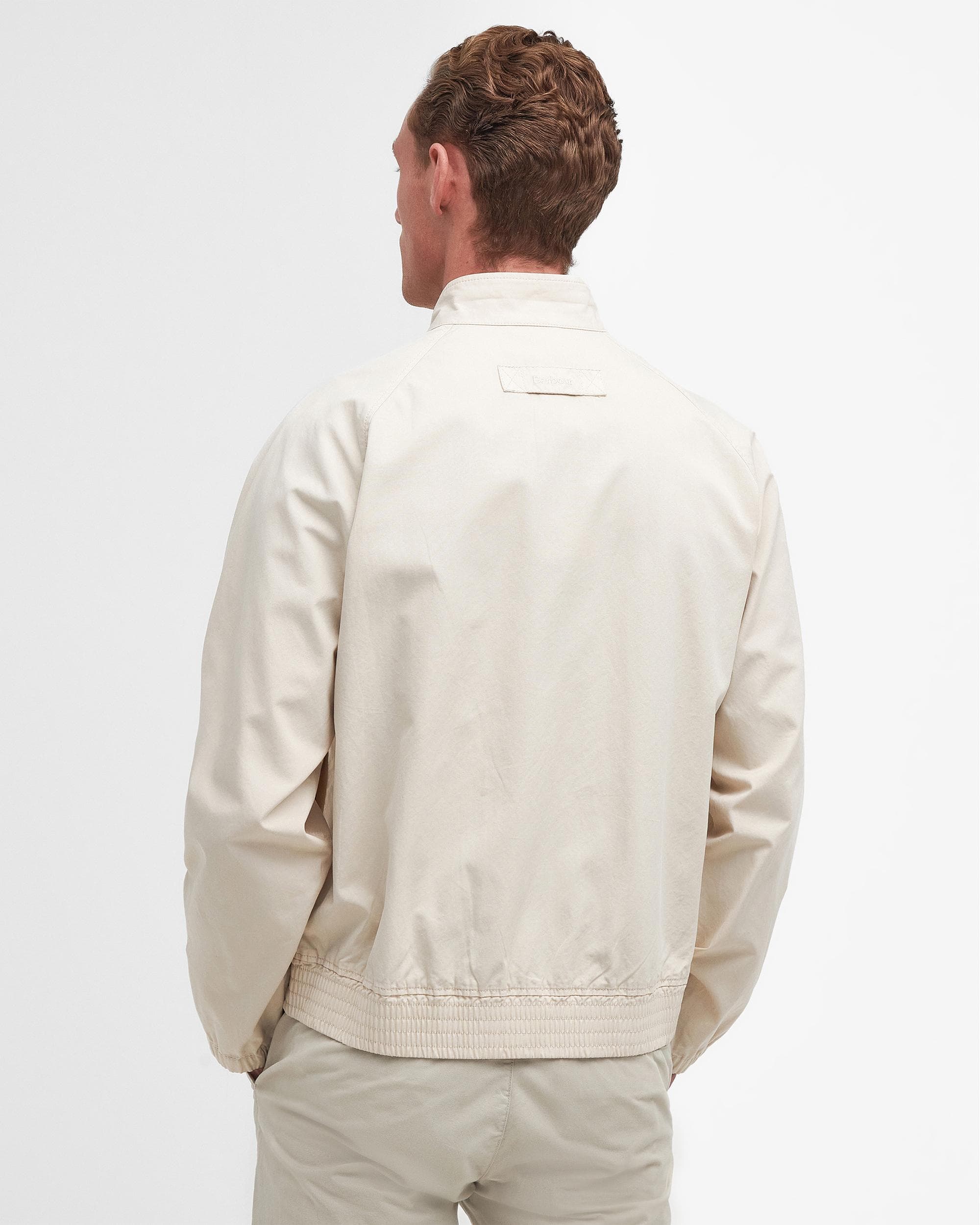 Barbour Royston Cotton Mens Casual Jacket - Rainy Day - Image 6
