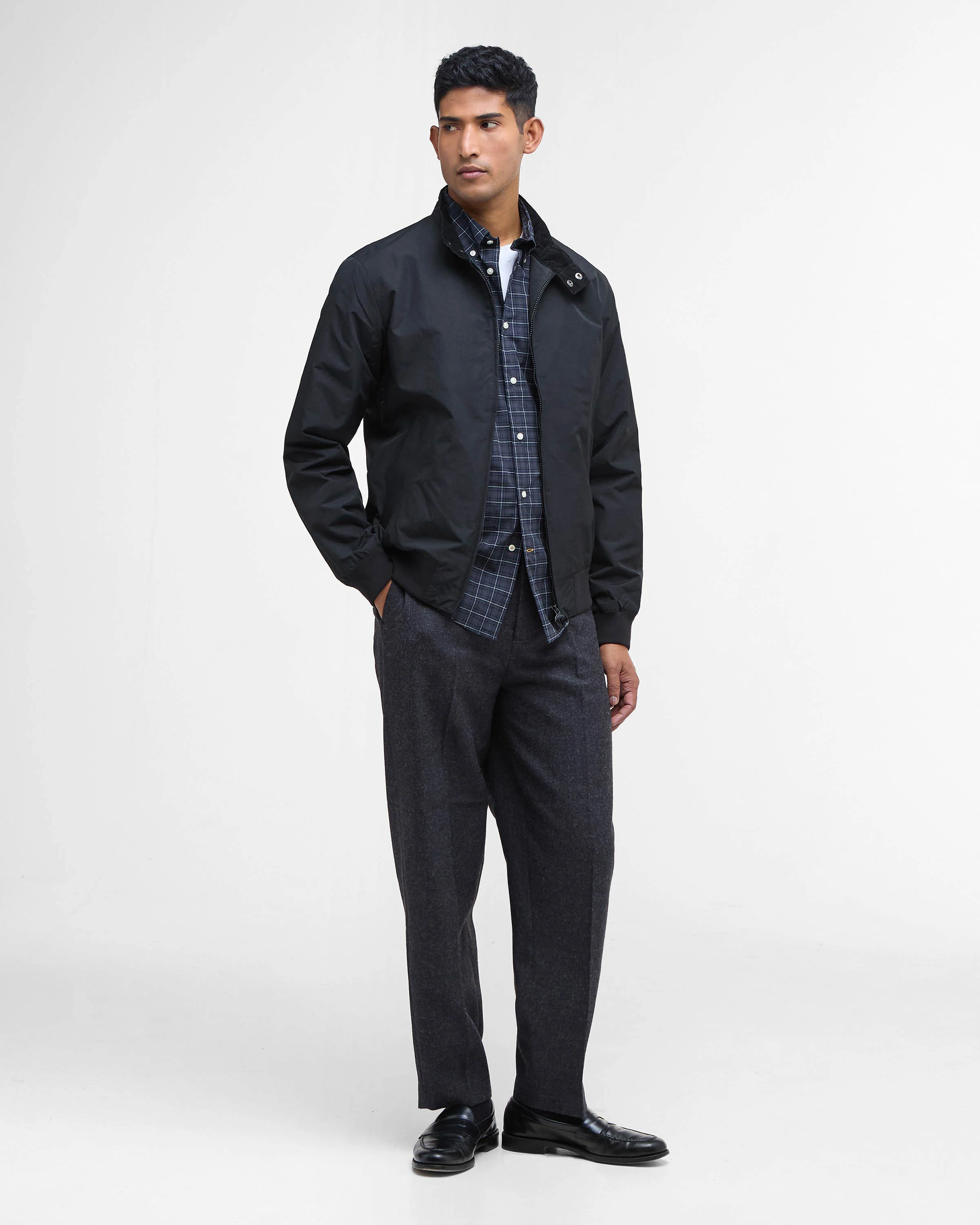 Barbour Royston Mens Jacket - Black - Image 3