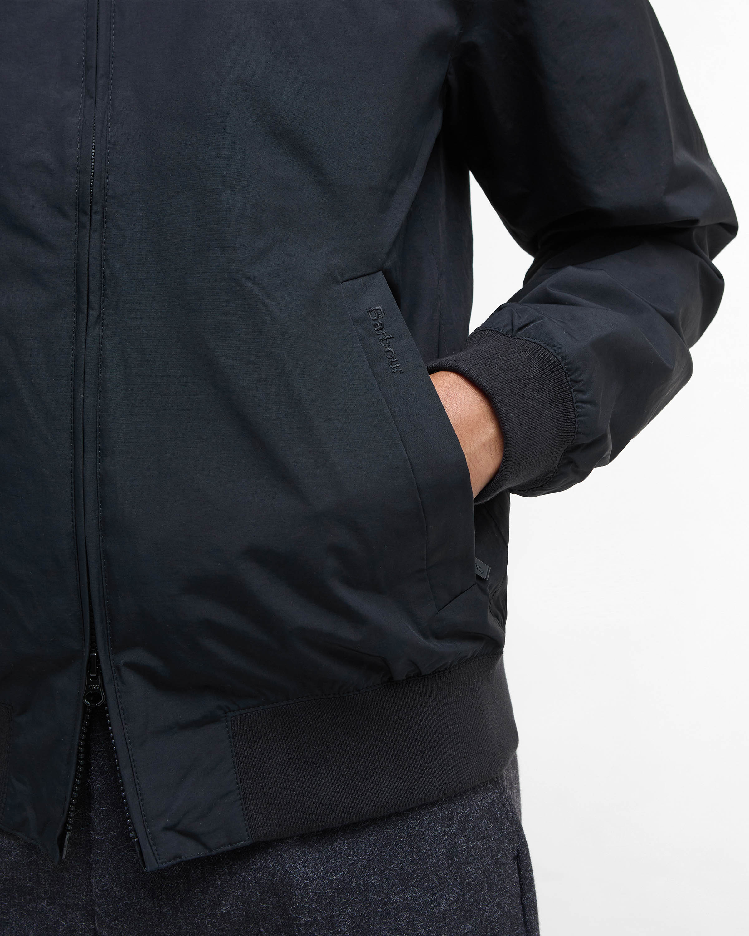 Barbour Royston Mens Jacket - Black - Image 4
