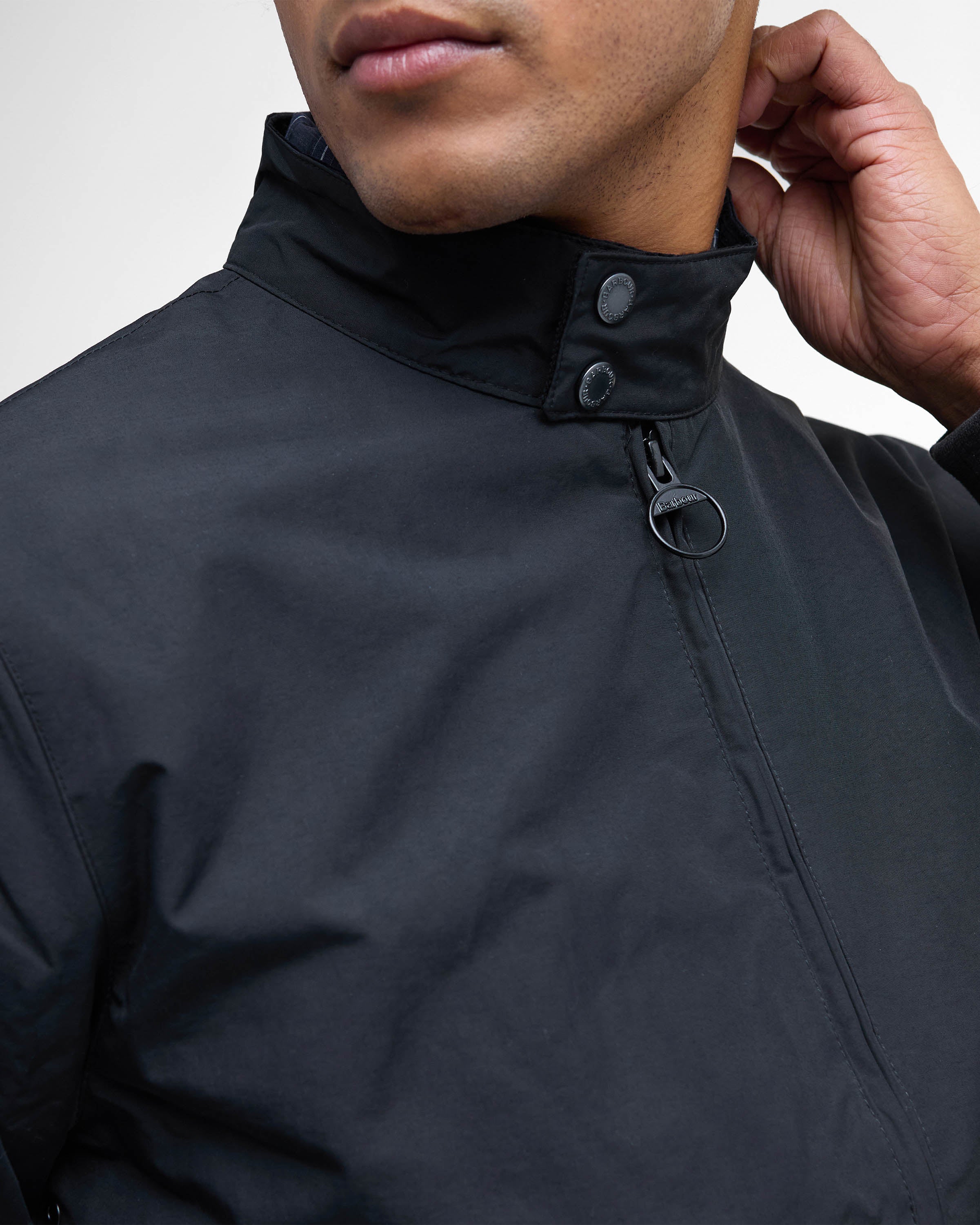 Barbour Royston Mens Jacket - Black - Image 5