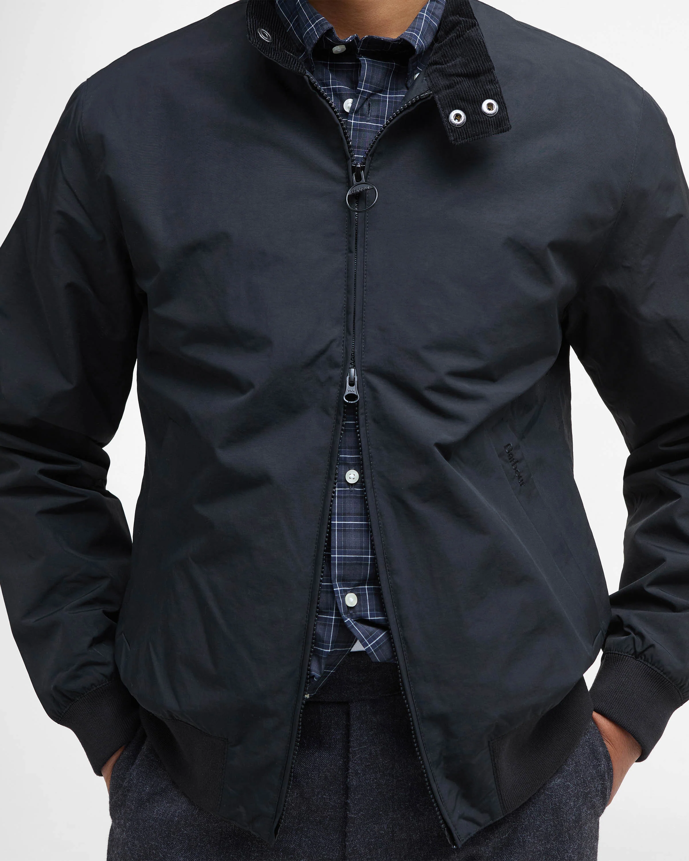 Barbour Royston Mens Jacket - Black - Image 6