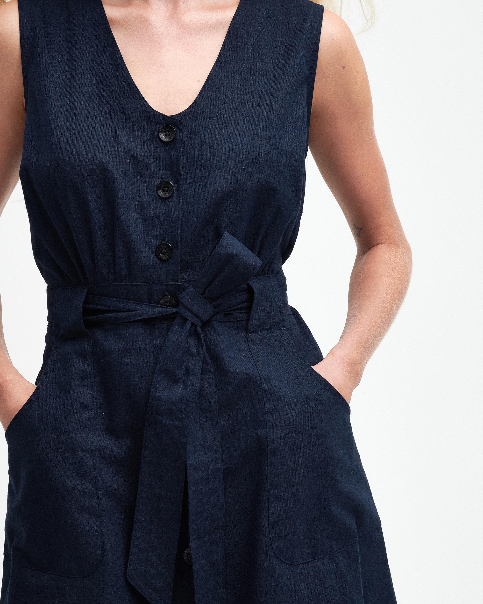 Barbour Rutherglen Womens Midi Dress - Image 3