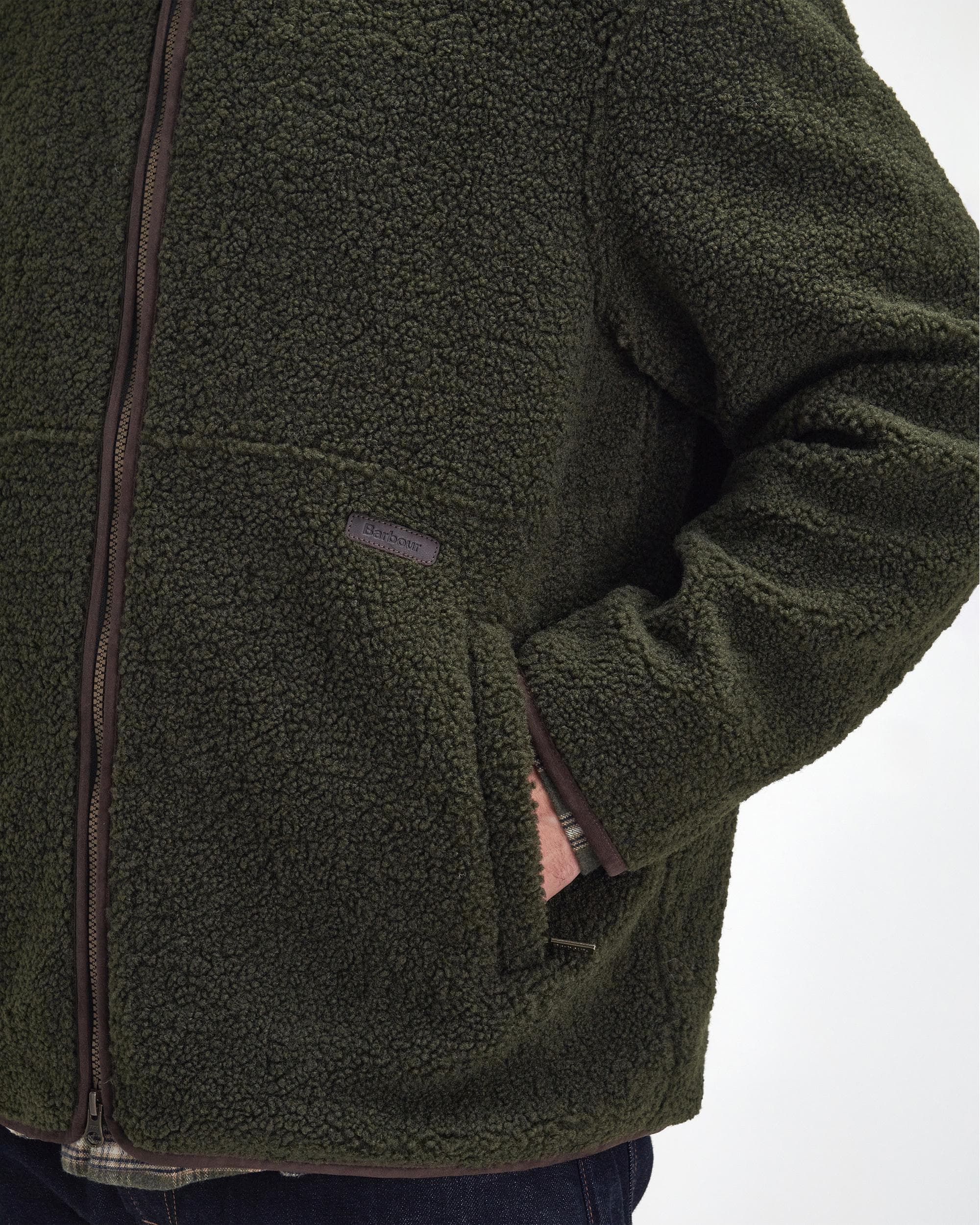 Barbour Rydal Mens Fleece Jacket - Image 3
