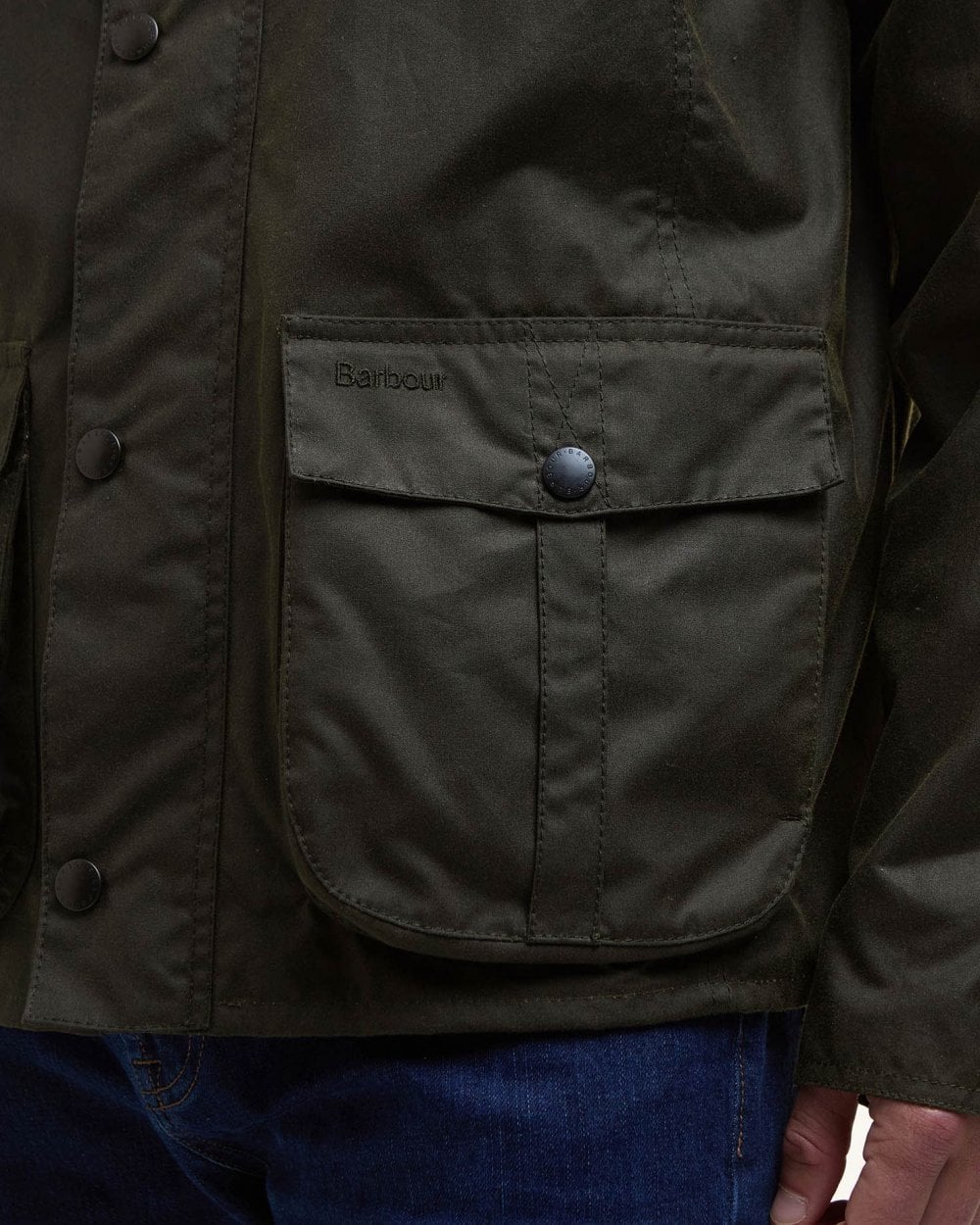 Barbour Sander Mens Wax Jacket - Image 6