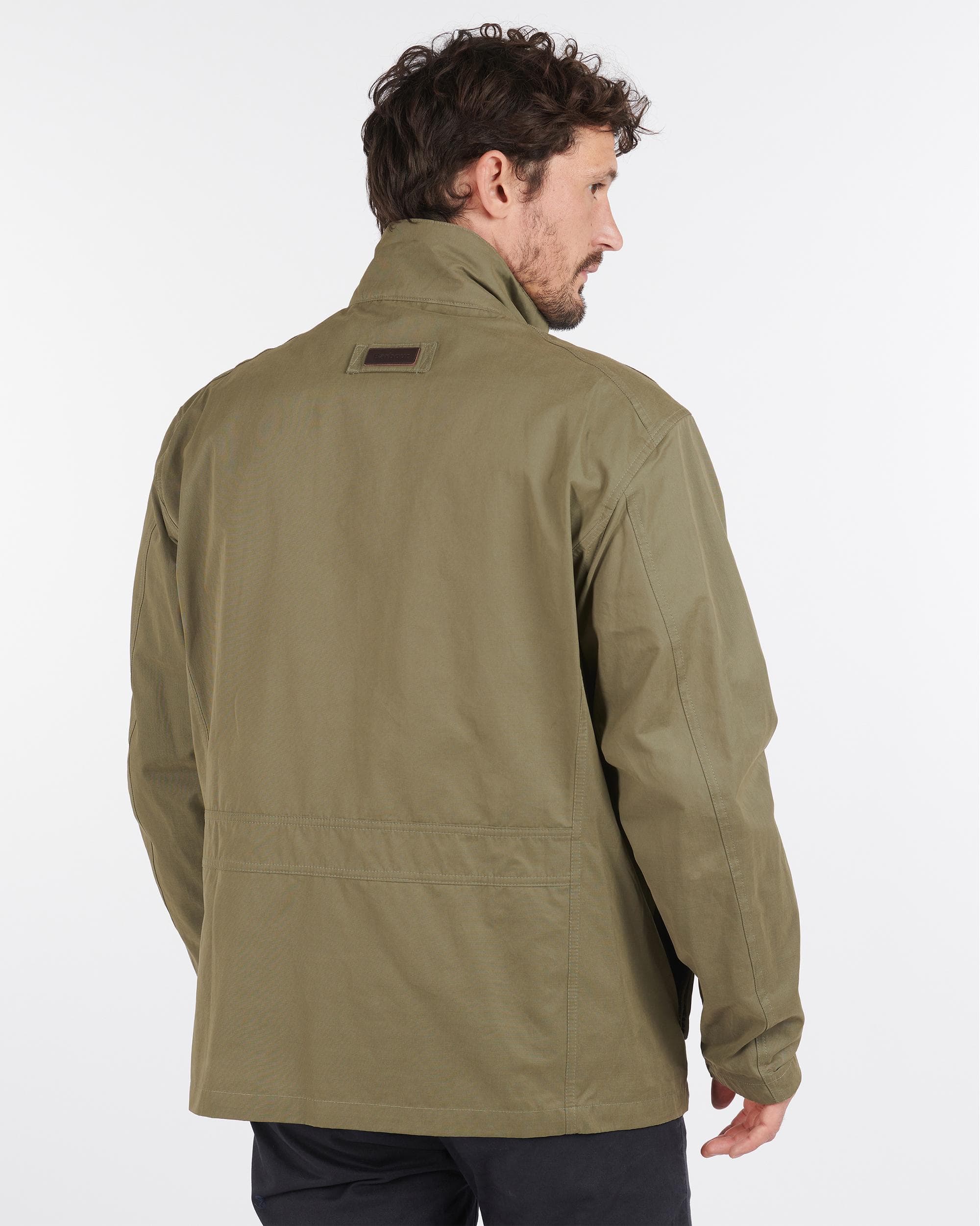 Barbour Sanderling Casual Mens Jacket - Fern - Image 4