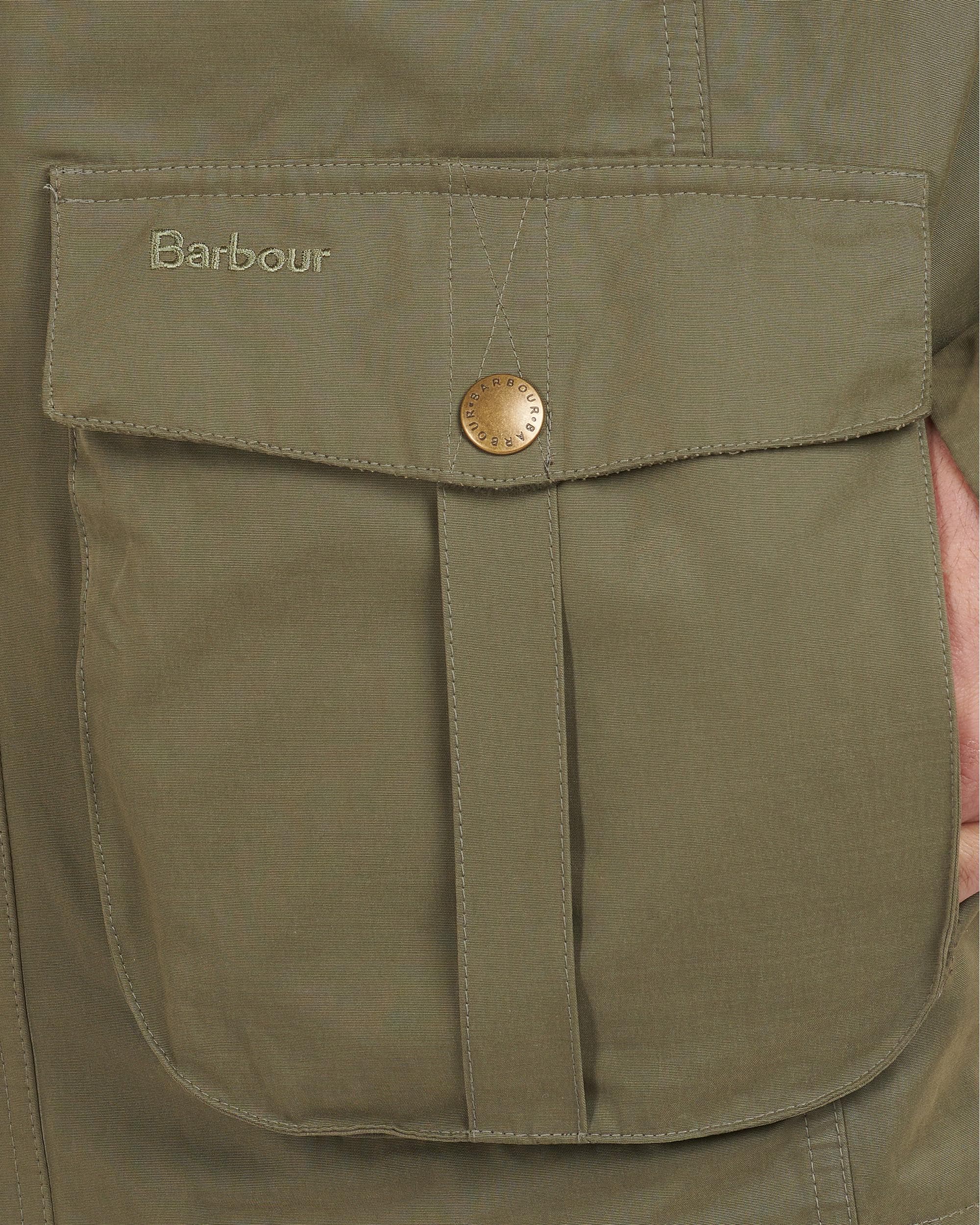 Barbour Sanderling Casual Mens Jacket - Fern - Image 6