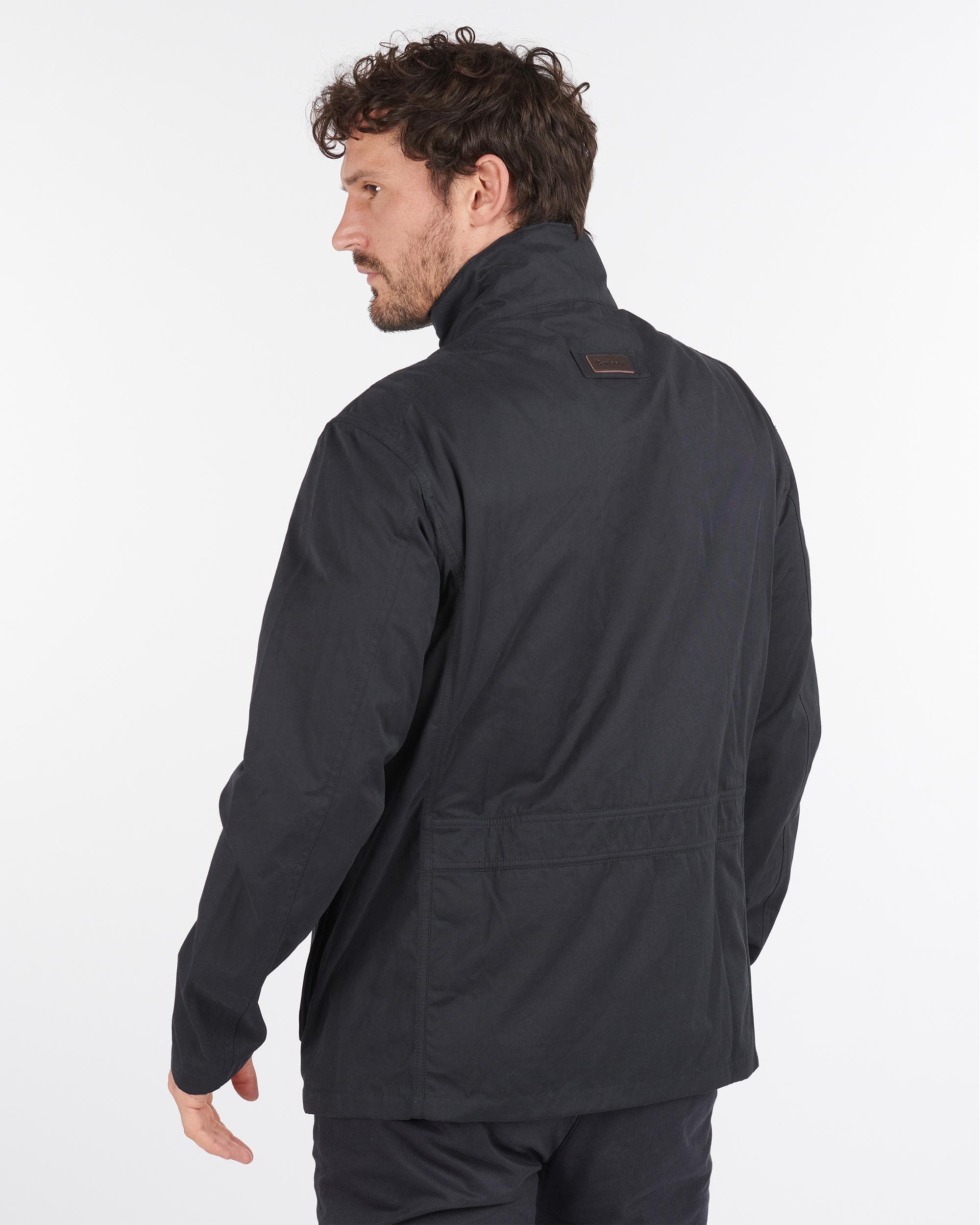 Barbour Sanderling Casual Mens Jacket - Navy - Image 5