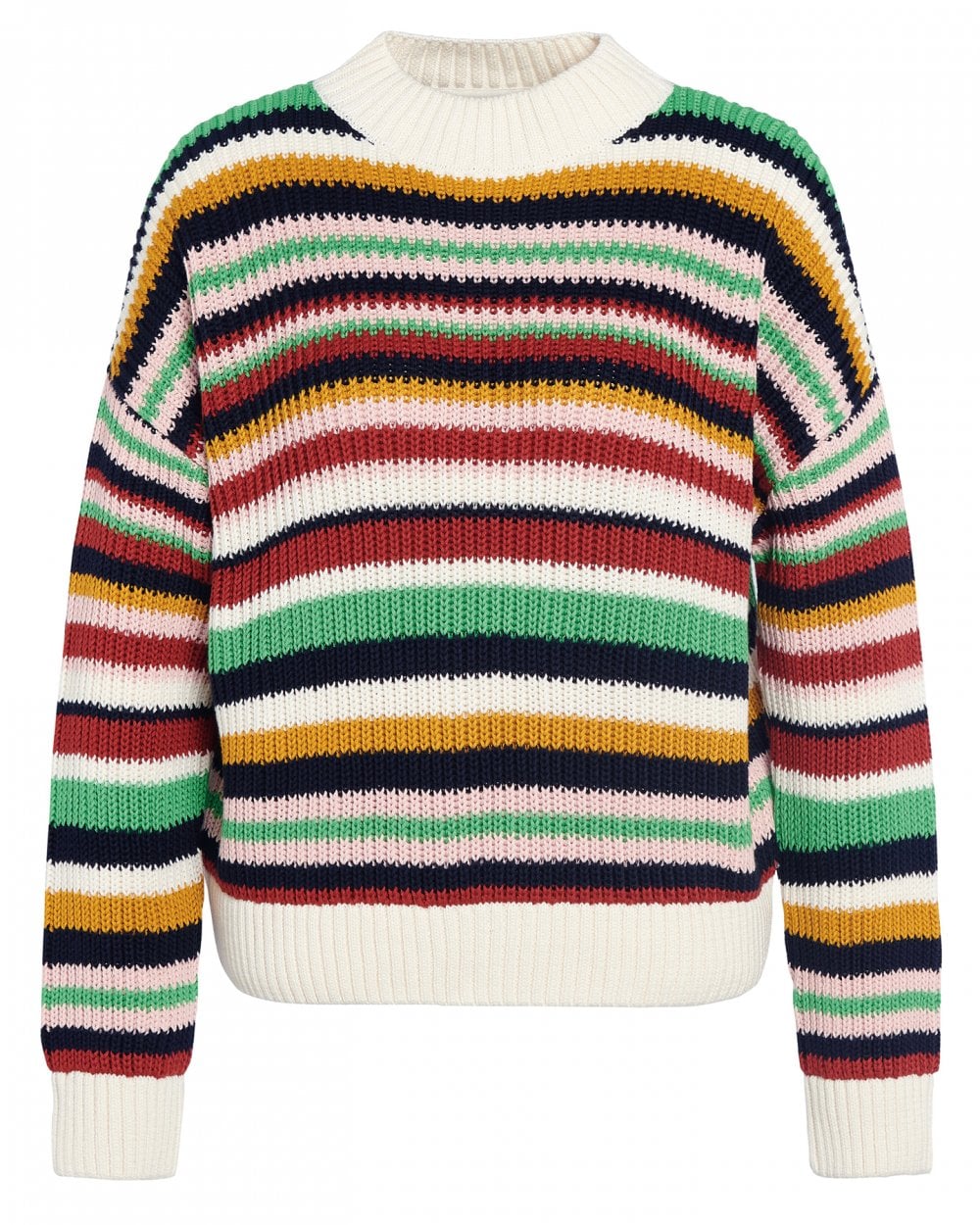 Barbour Shelburne Womens Funnel Neck Jumper - Image 2