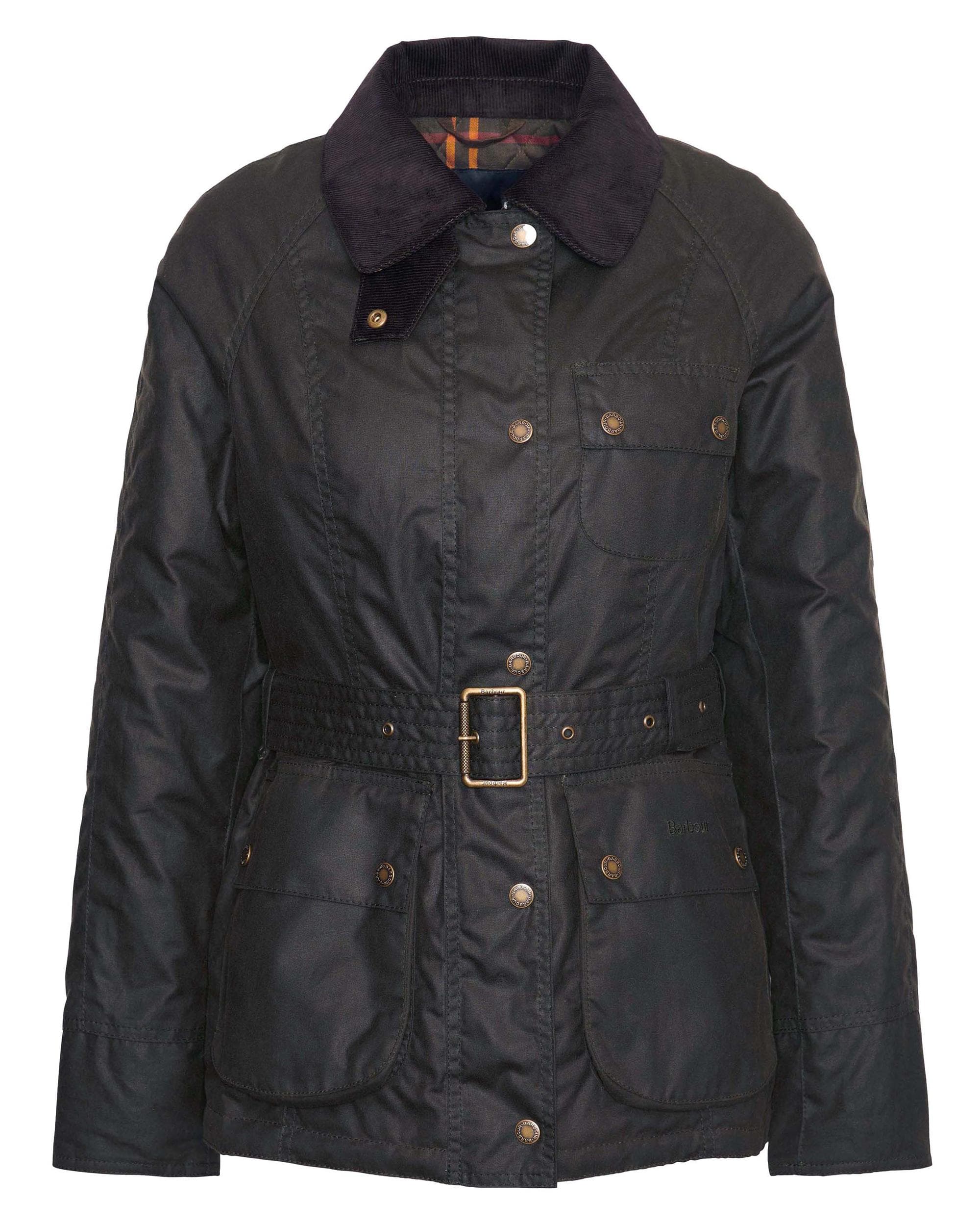 Barbour Solway Zipper Womens Wax Jacket - Image 10