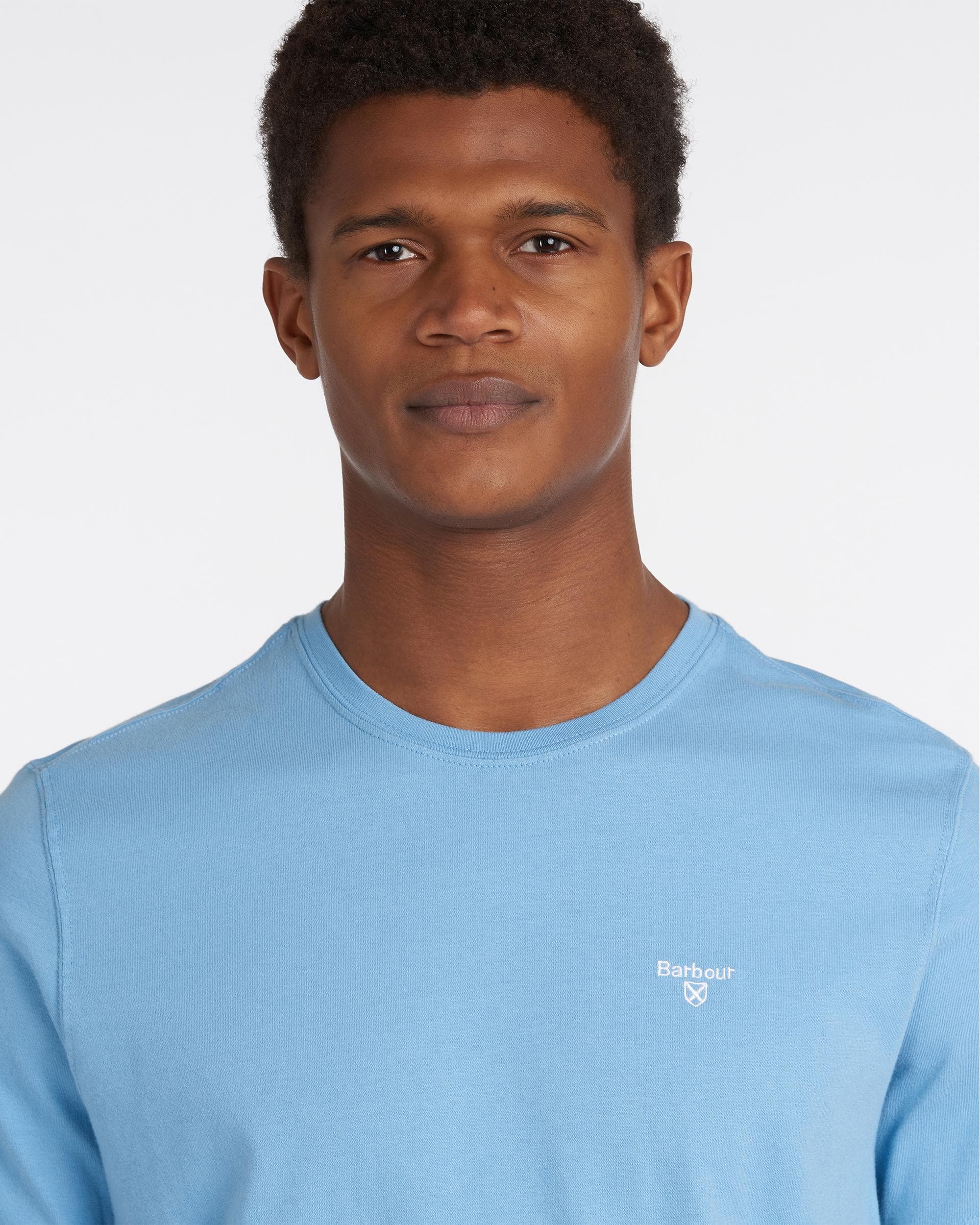Barbour Sports Mens T-Shirt - Blue - Image 2