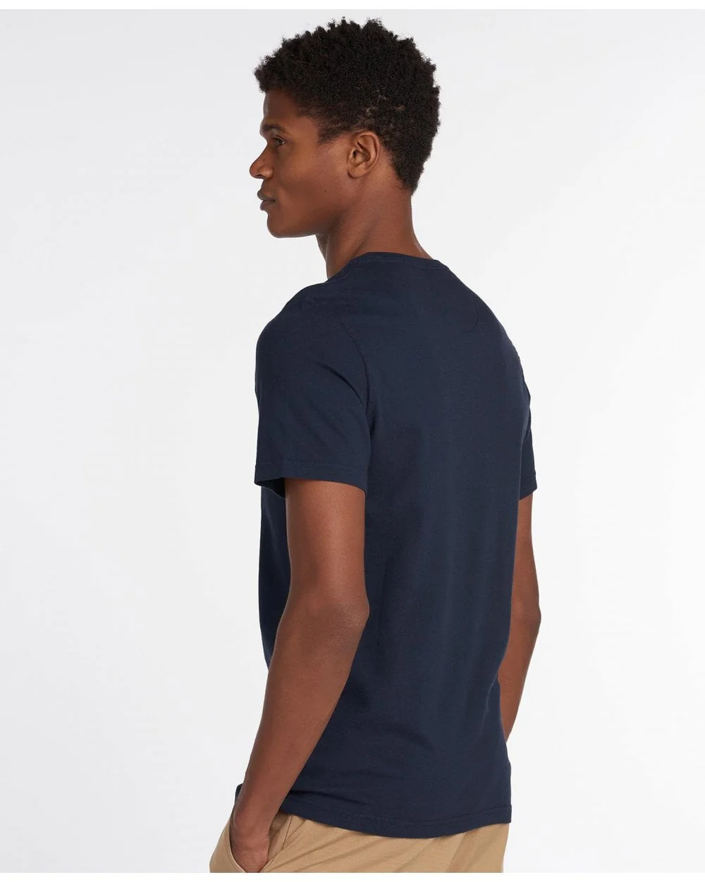 Barbour Sports Mens T-Shirt - Navy - Image 4