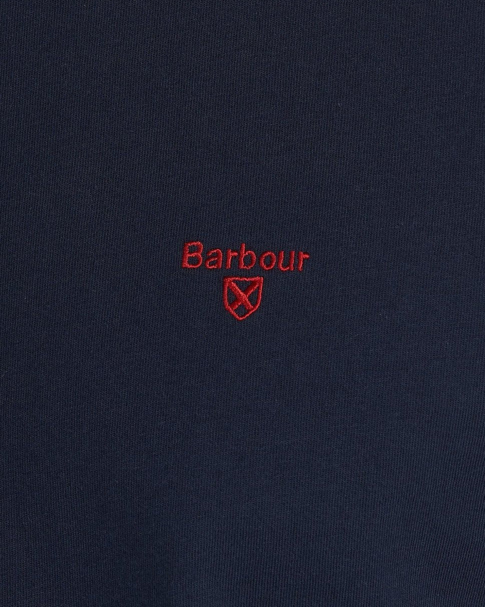 Barbour Sports Mens T-Shirt - Navy - Image 6