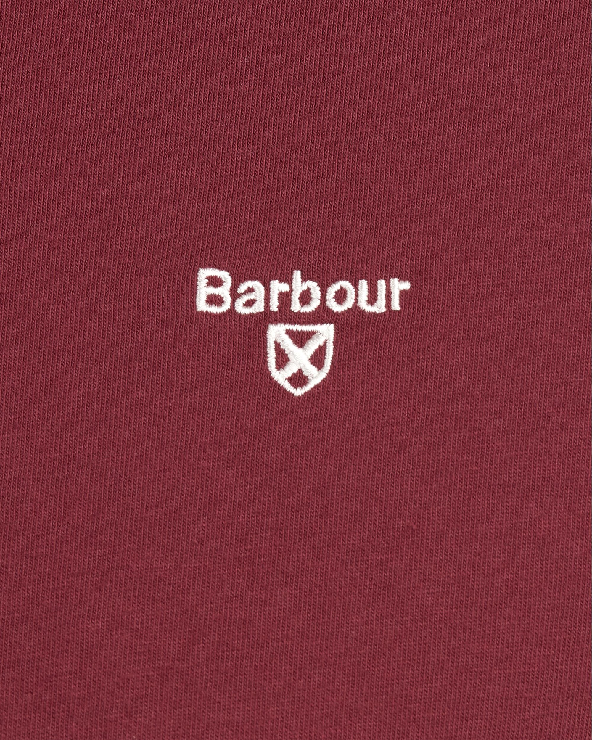 Barbour Sports Mens T-Shirt - Ruby - Image 5