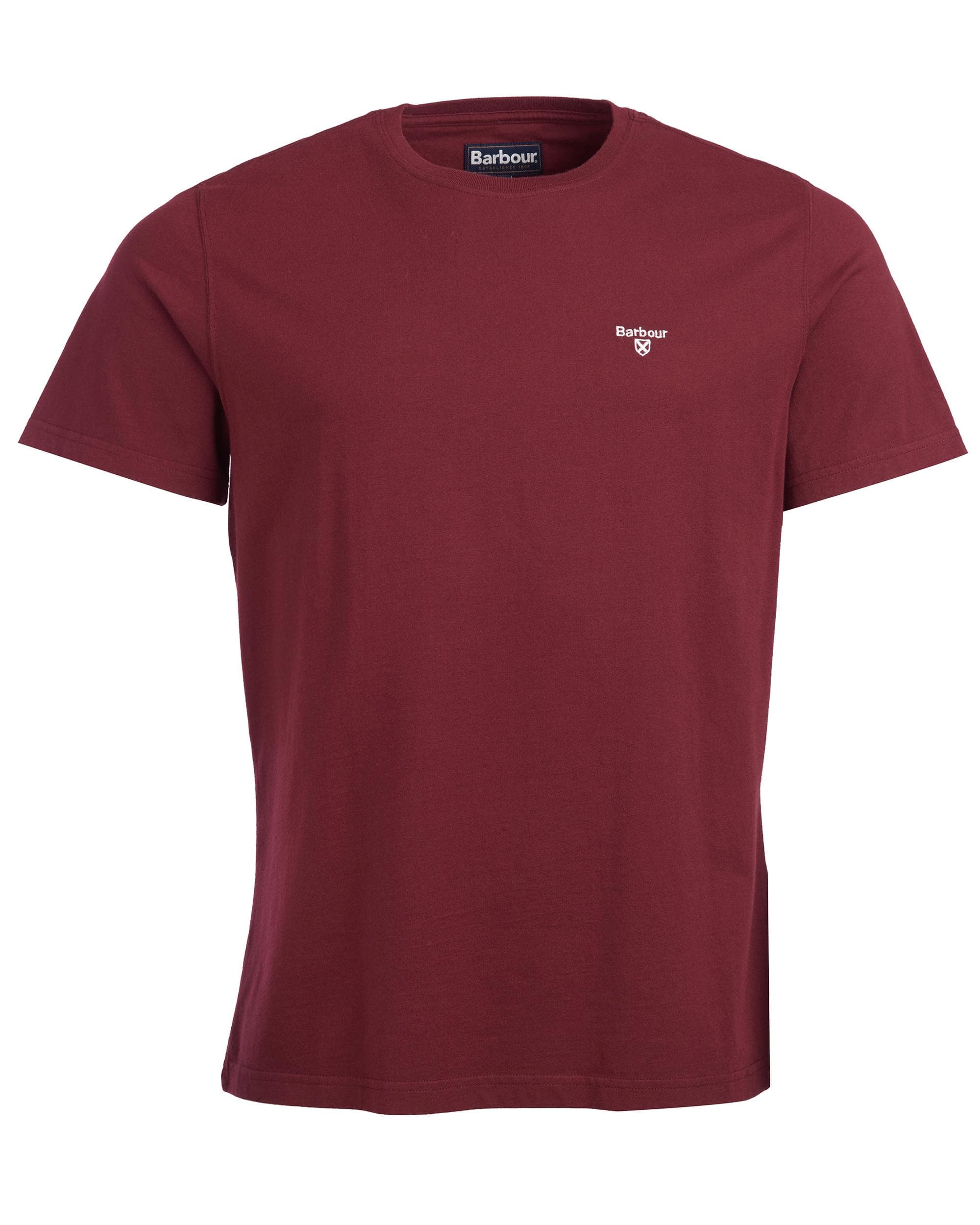 Barbour Sports Mens T-Shirt - Ruby - Image 7