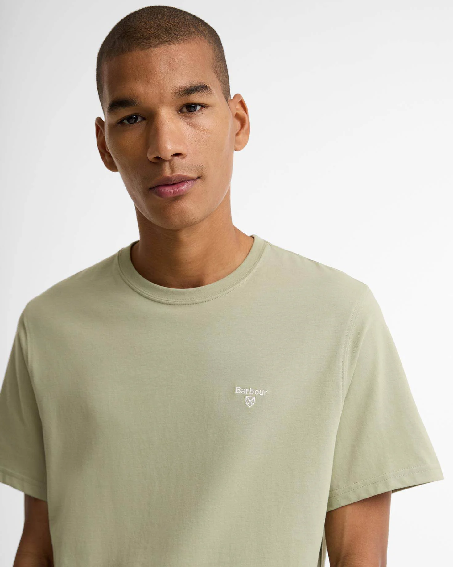 Barbour Sports Mens T-Shirt - Sea Green - Image 3