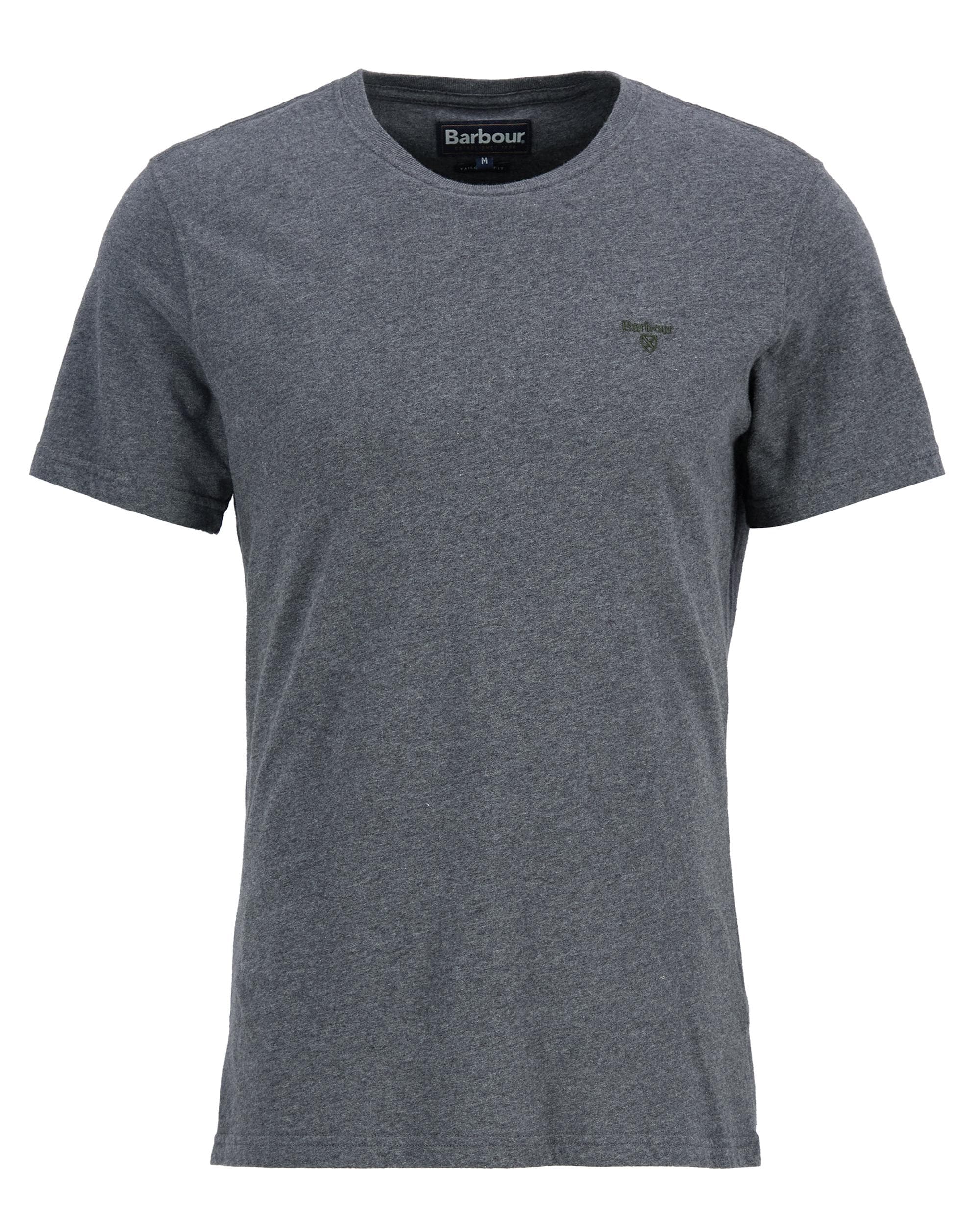 Barbour Sports Mens T-Shirt - Slate Marl - Image 6